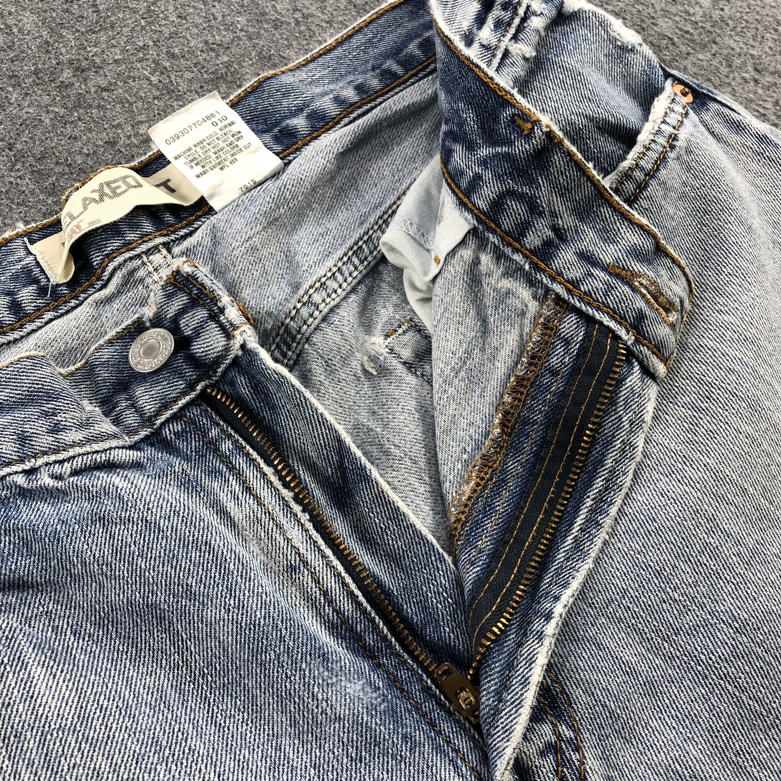 Levi's Distressed Vintage Levis 550 Jeans Light Wash Denim-J1046 Size US 33 - 8 Thumbnail