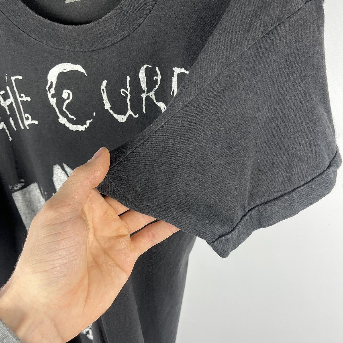 Band Tees Vintage The Cure Robert Smith concert rare tee 80’s Size US M / EU 48-50 / 2 - 10 Thumbnail
