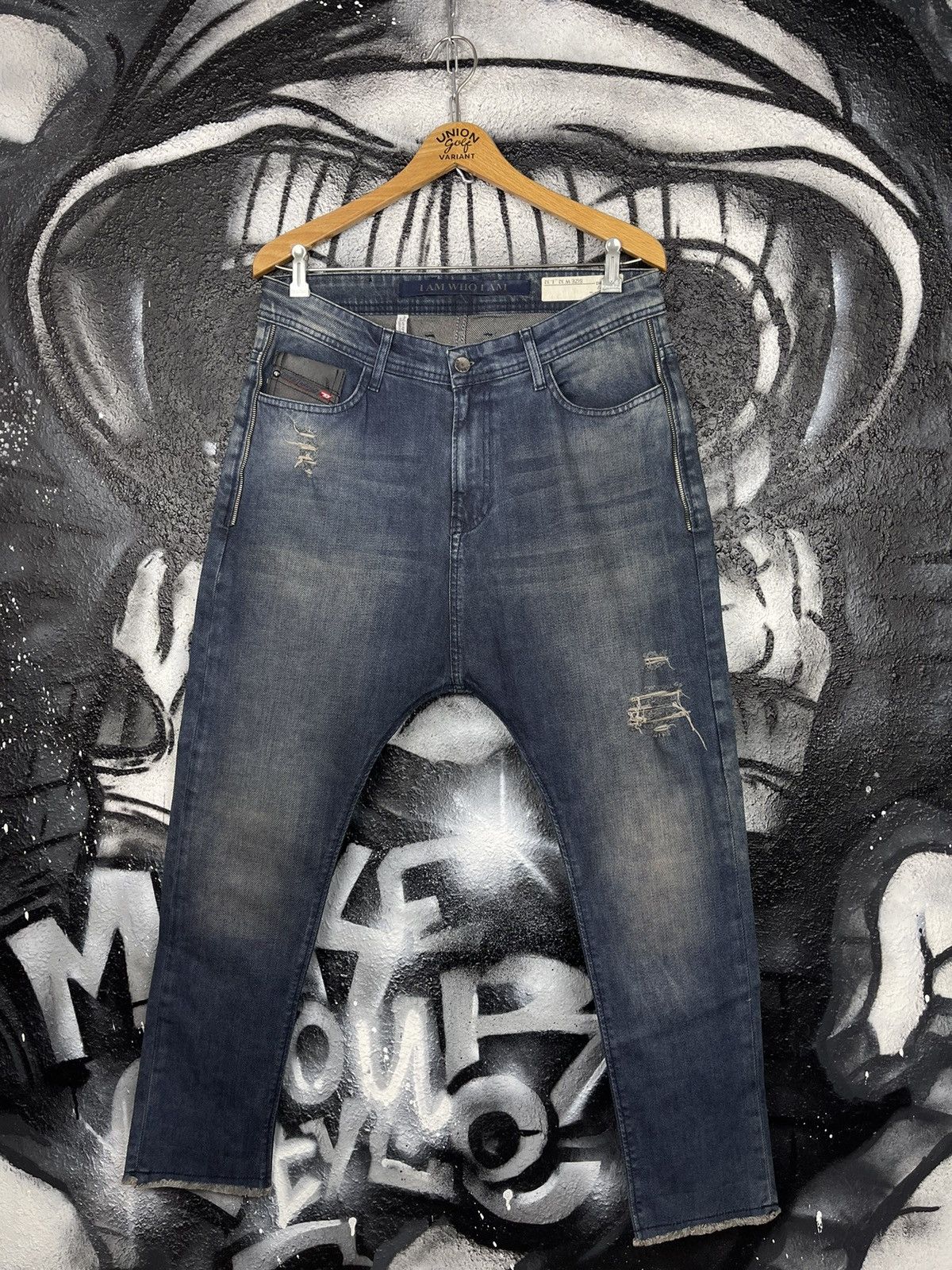 Diesel Diesel Eazee Relaxed Boyfriend Low Waist Jeans Women’s Size 32" / US 10 / IT 46 - 2 Thumbnail