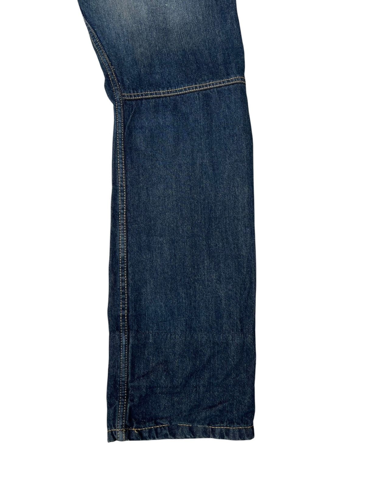 Vintage Mud Wash Denim Double Waist Dominate Handcrafted Jeans Size US 30 / EU 46 - 19 Thumbnail