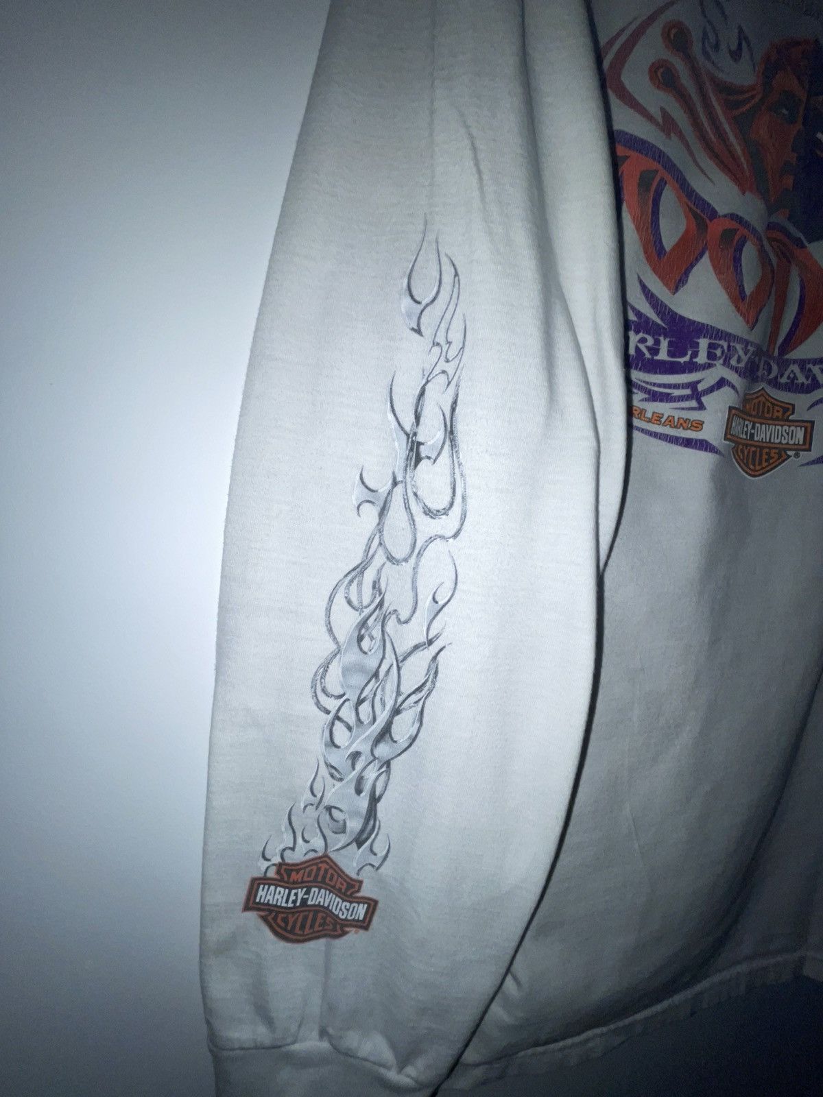 Harley Davidson × Vintage Vintage 2005 Harley Davidson long sleeve shirt "Voodoo” Size US L / EU 52-54 / 3 - 5 Thumbnail