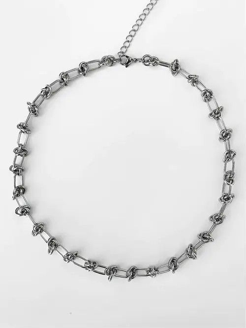 Vintage Thorns Knot Chain Necklace Size ONE SIZE - 3 Thumbnail