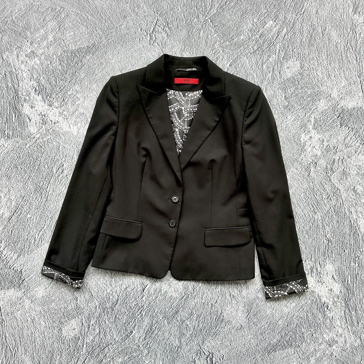 Hugo Boss Women’s Hugo Boss Anella Blazer Jacket Black Size: UK 12 Size M / US 6-8 / IT 42-44 - 9 Thumbnail
