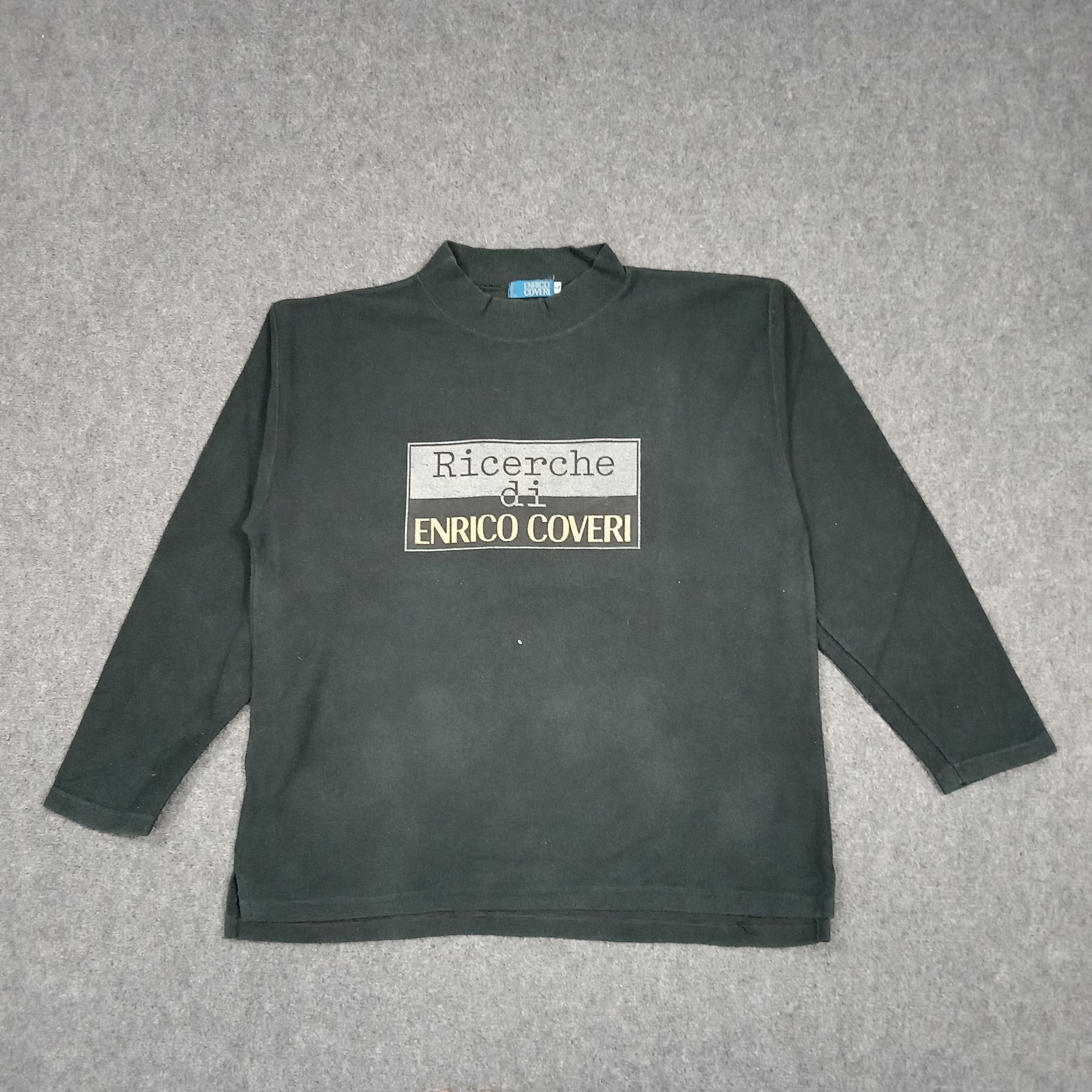 Enrico Coveri Ricerche di Enrico Coveri Mock Neck Pullover C289N19 Size US L / EU 52-54 / 3 - 1 Thumbnail