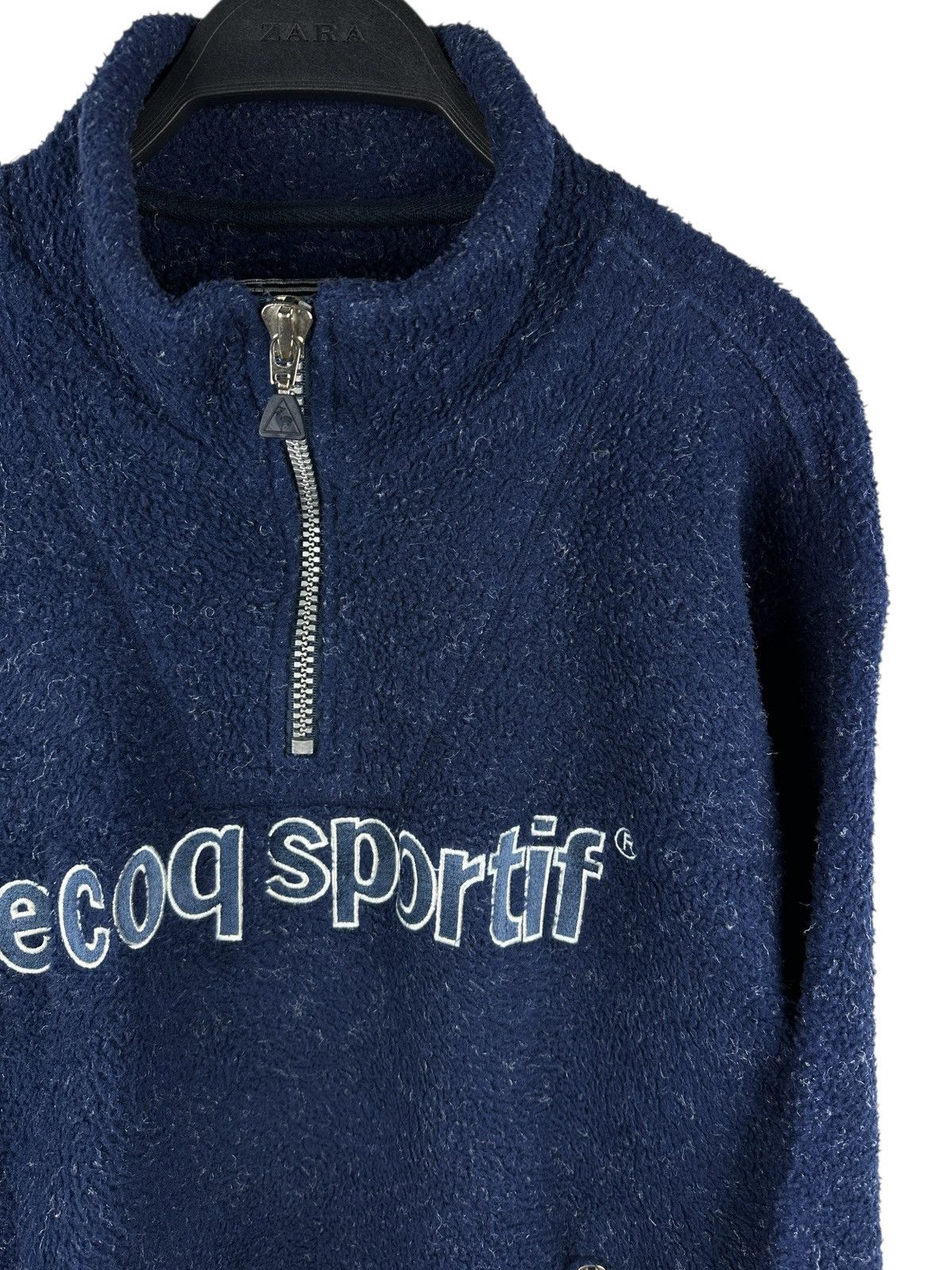Le Coq Sportif Vintage Y2K Le Coq Sportif Embroidered Logo Fleece Pullover Size US M / EU 48-50 / 2 - 3 Thumbnail