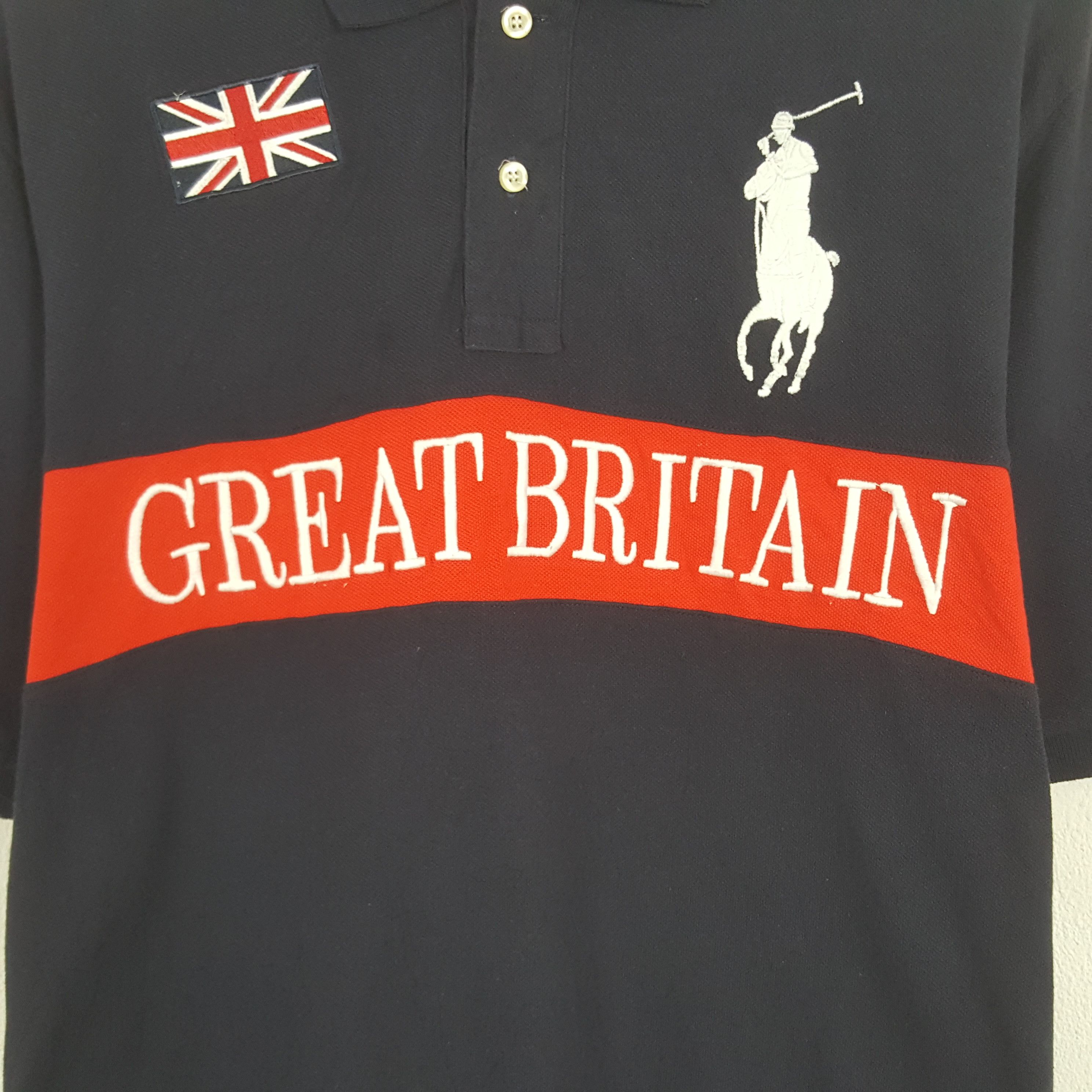 Polo Ralph Lauren × Vintage Vintage Polo Ralph Lauren Great Britain 3 Polos Size US L / EU 52-54 / 3 - 2 Thumbnail
