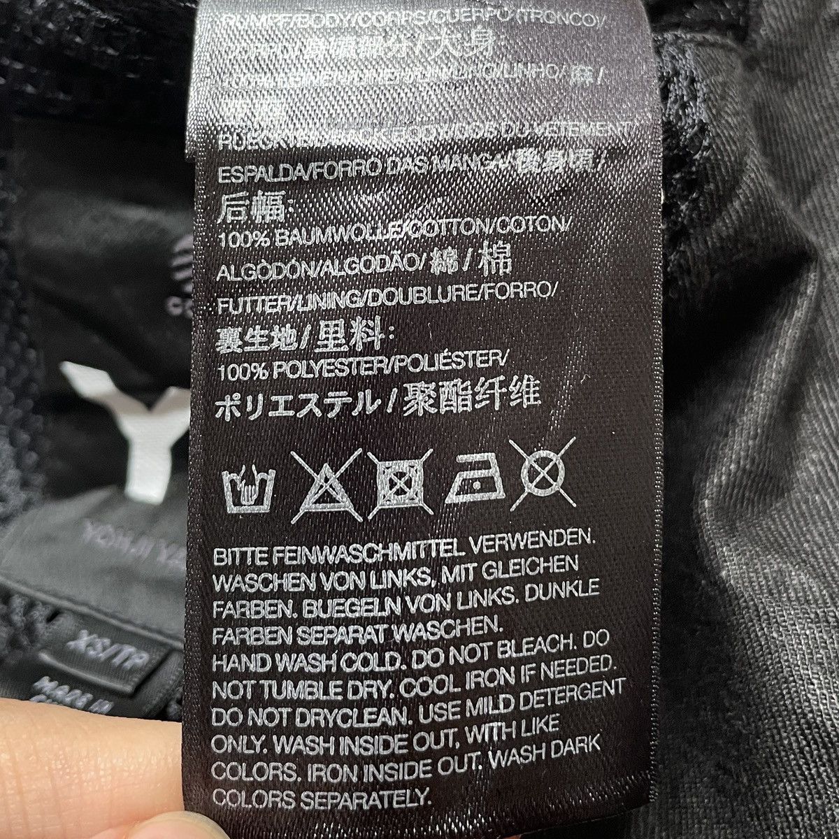 Japanese Brand × Yohji Yamamoto Vintage Japanese Brand Y-3 Yohji Yamamoto Vest 2000s Size US XS / EU 42 / 0 - 11 Thumbnail