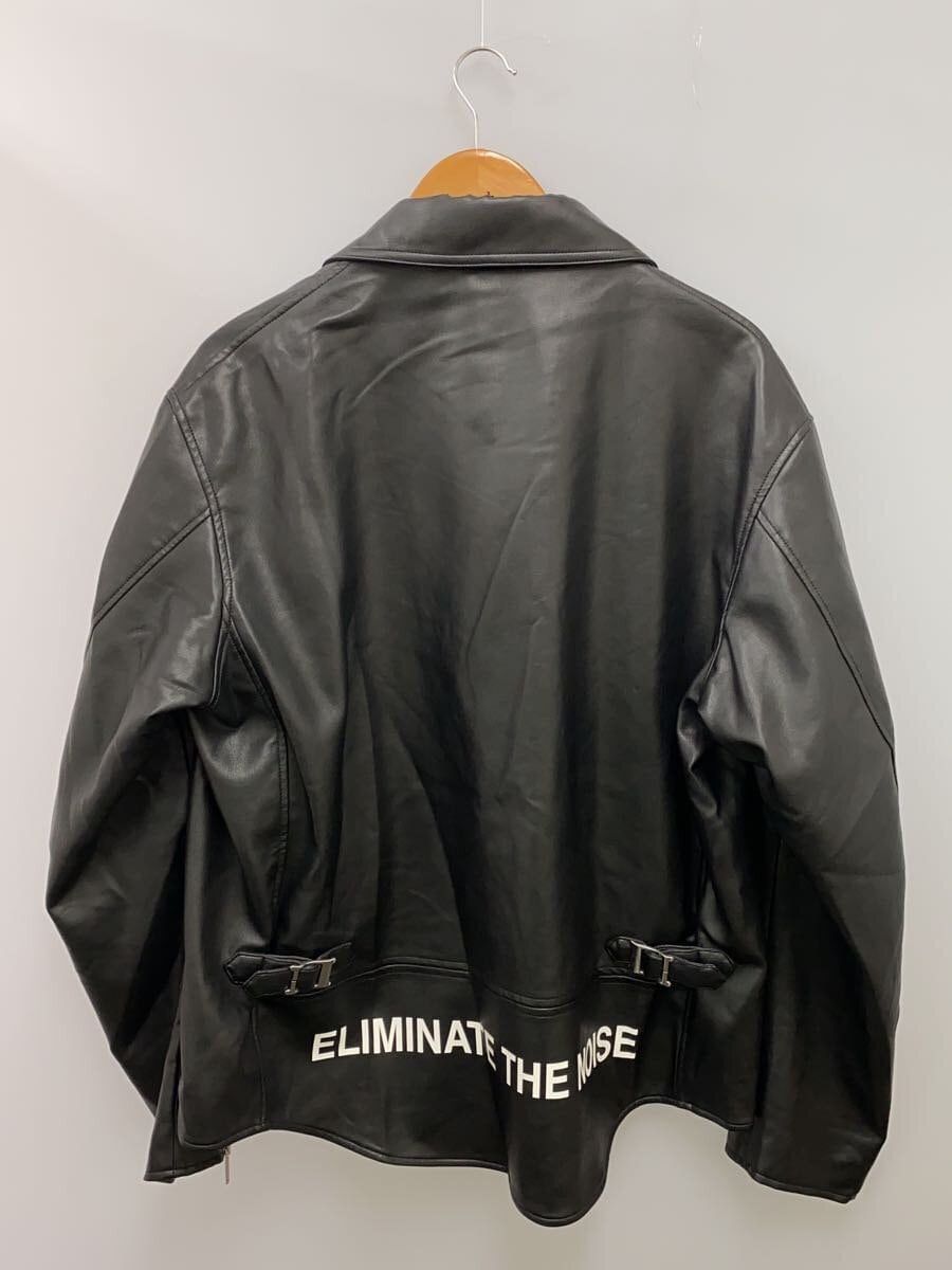 🐎 GU Eliminate The Noise Faux Leather Jacket