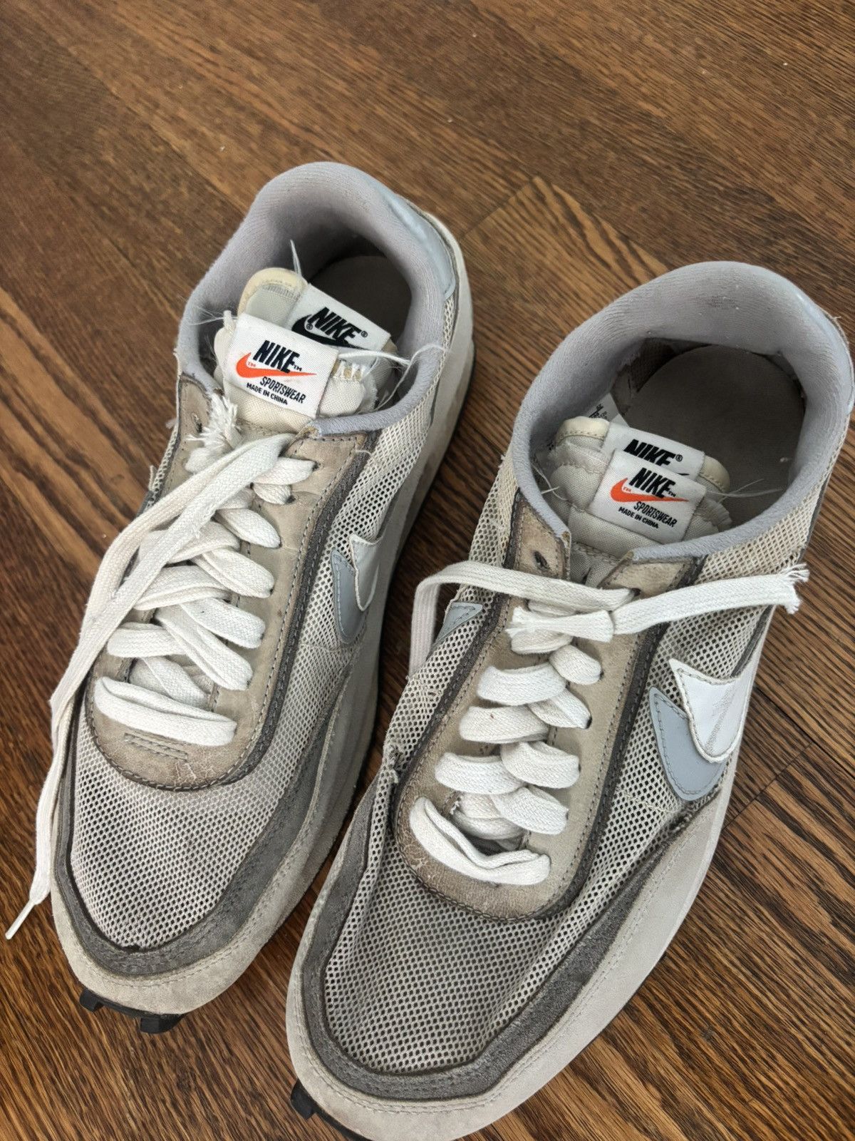 Nike × Sacai Sacai x LDWaffle 'Summit White' - BV0073 100 Size US 11 / EU 44 - 2 Thumbnail