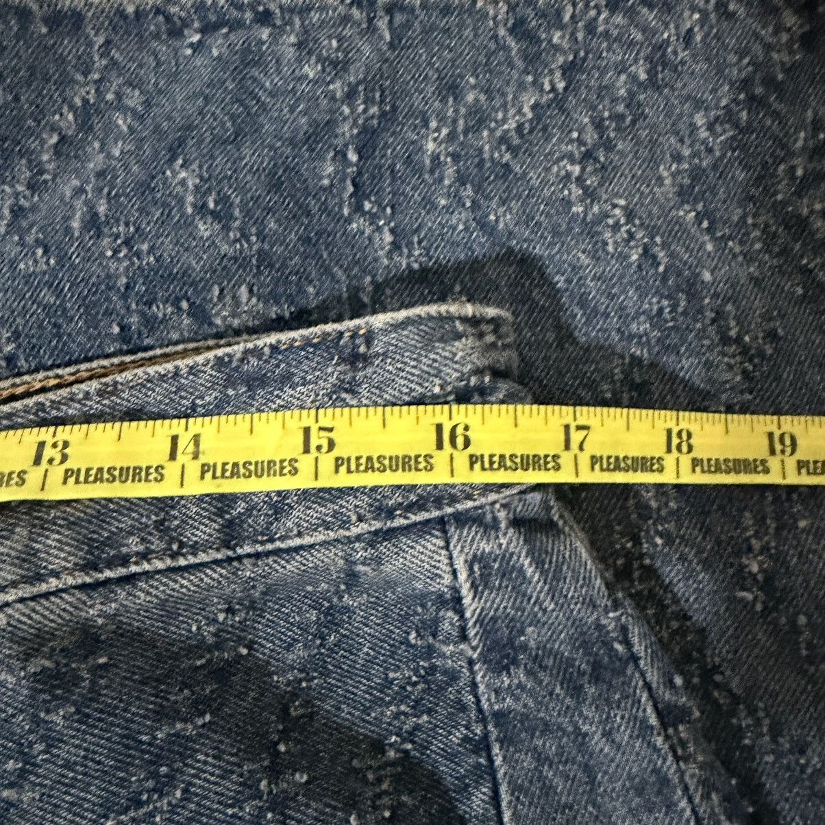 Zara Zara Baggy Distressed Jeans Blue Size US 31 - 5 Thumbnail