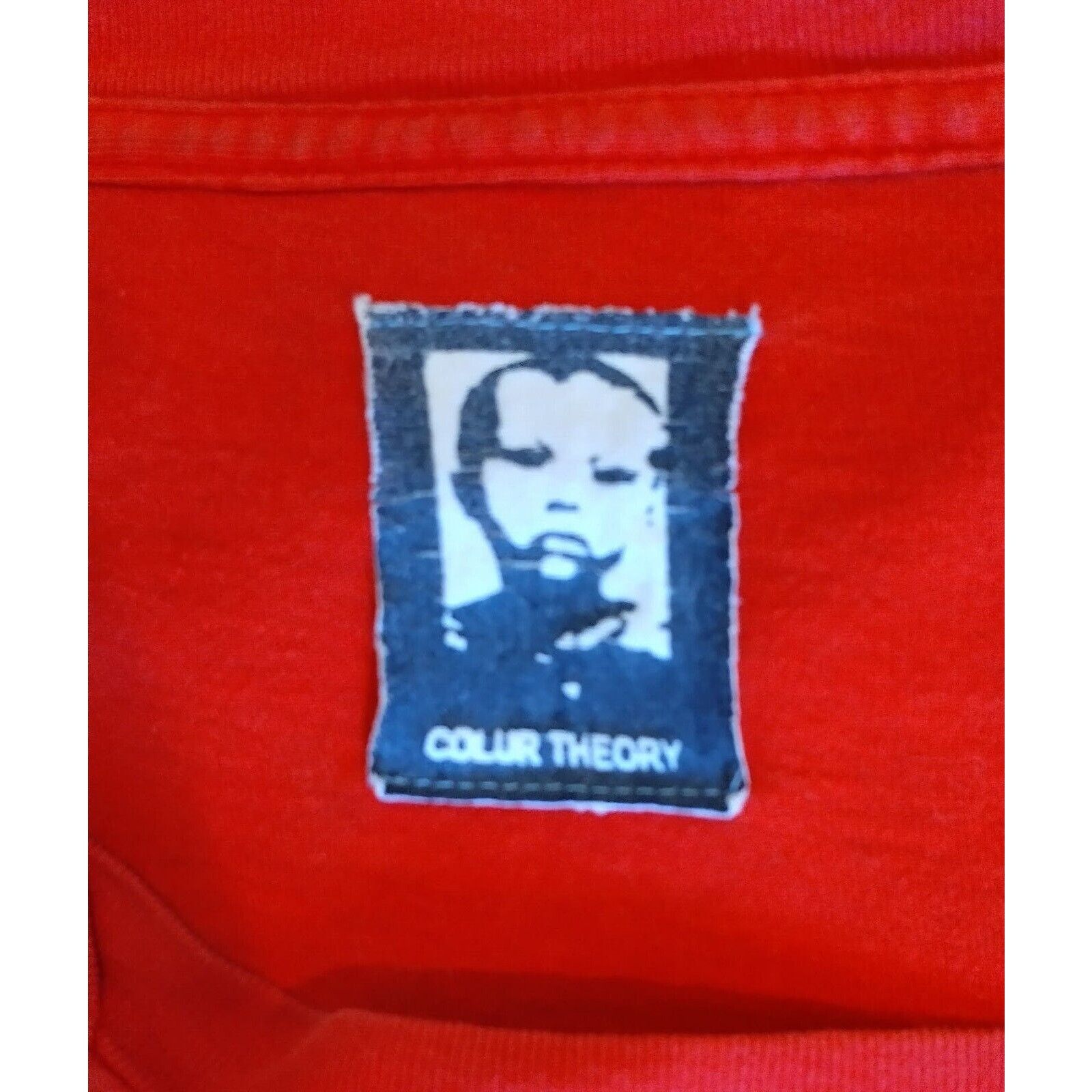 Theory Red Cyclist T-shirt, Colur Theory, Very Sharp Look, Men's L Size US L / EU 52-54 / 3 - 4 Thumbnail