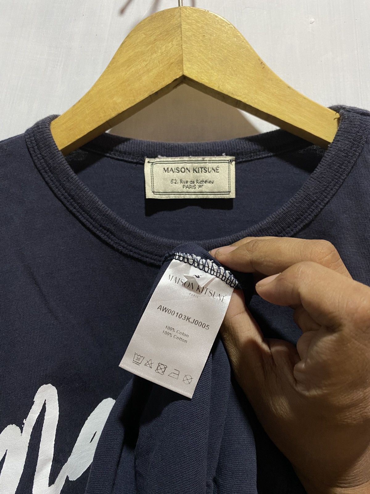 Maison Kitsune Maison kitsune logo tshirt Size US M / EU 48-50 / 2 - 4 Thumbnail