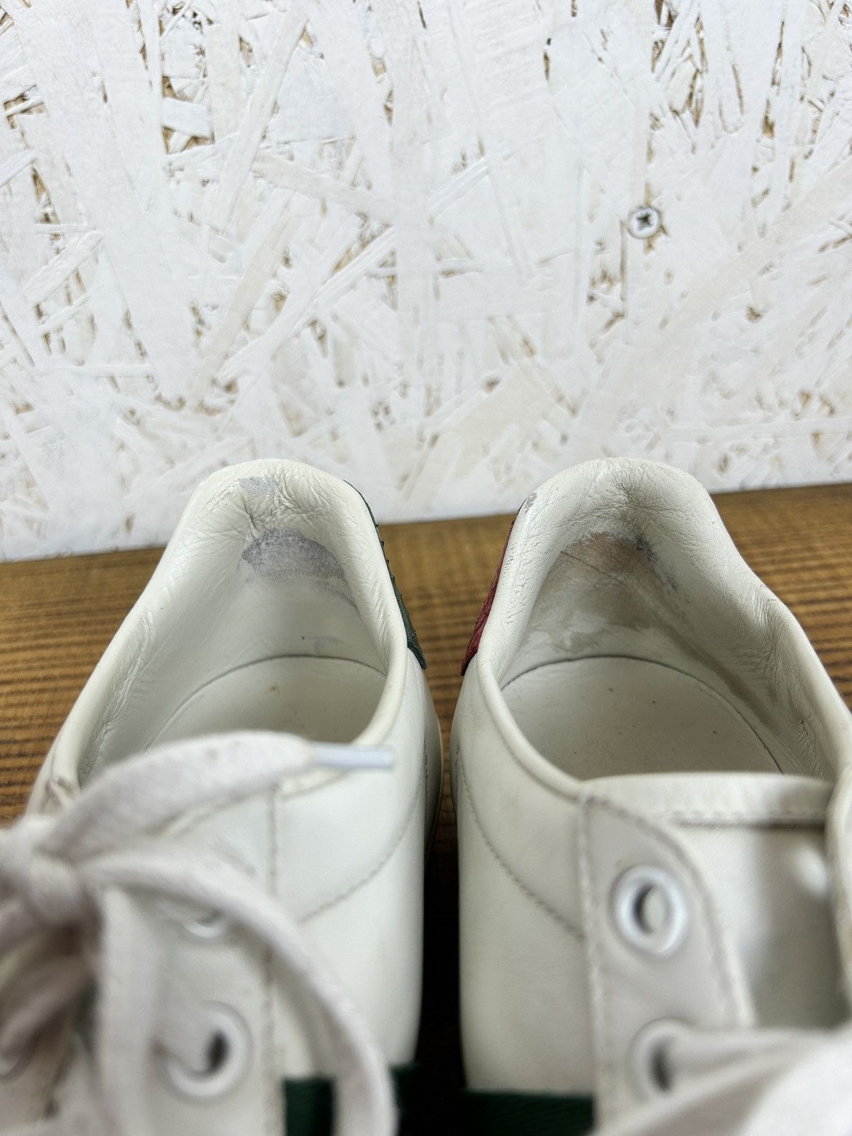 Gucci Gucci Ace Pineapple Low Top Sneakers White 36 1/2 Size US 6.5 / IT 36.5 - 13 Thumbnail