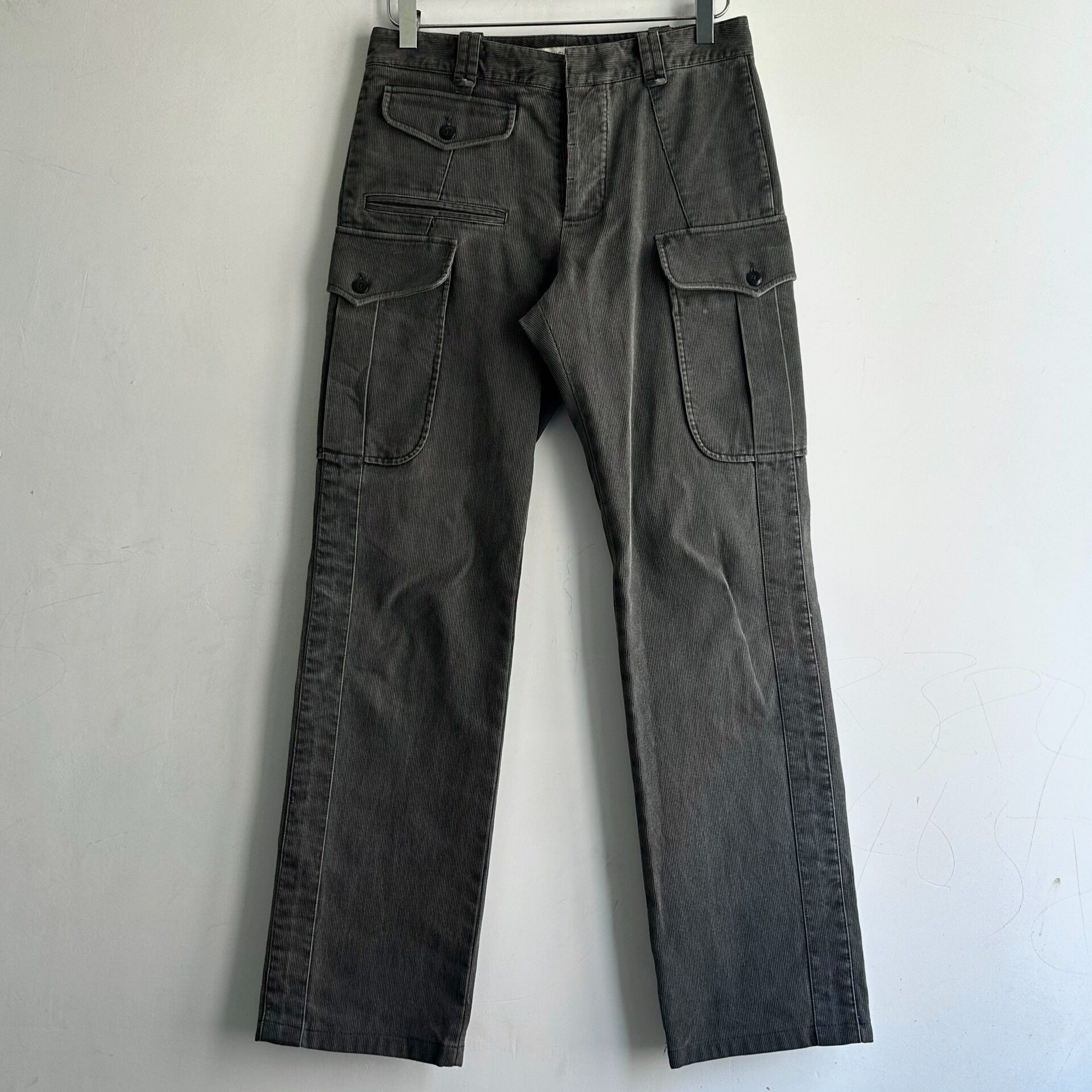 Balenciaga balenciaga washed cargo pocket trousers size 44 Size US 31 - 1 Thumbnail
