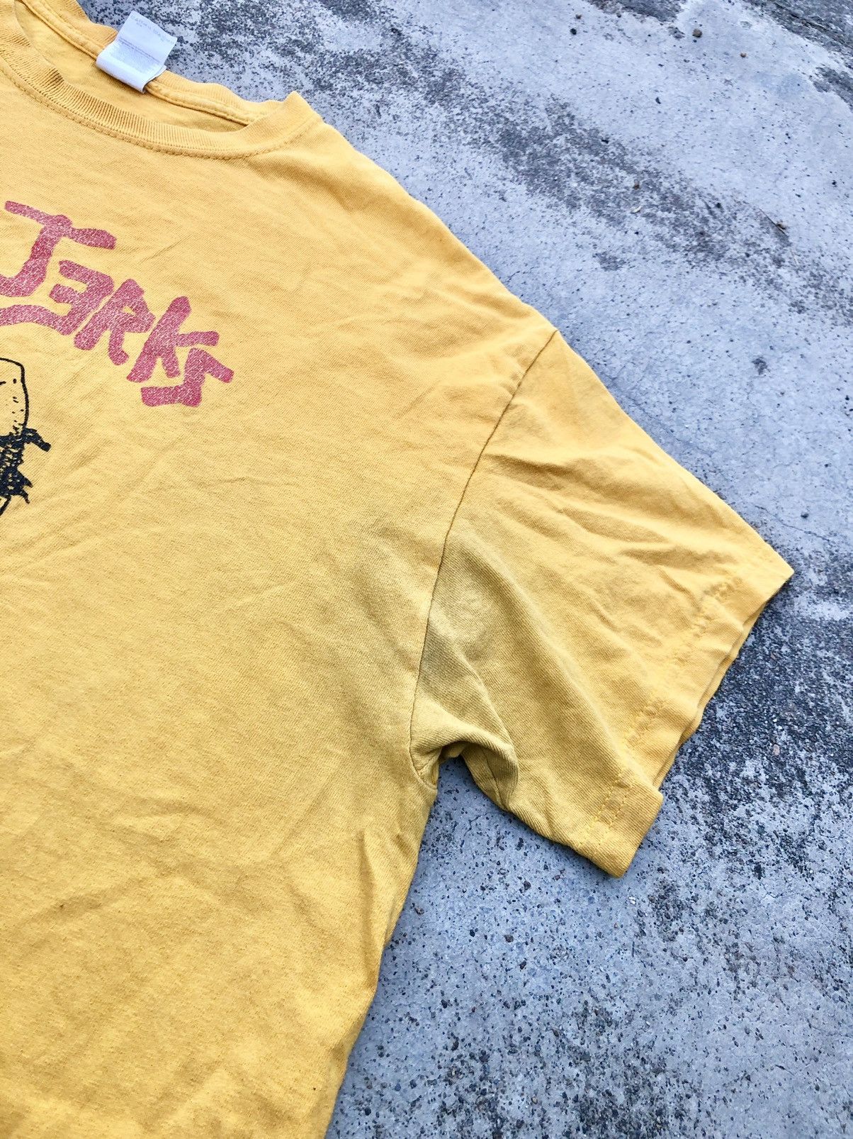 Band Tees CIRCLE JERKS FADED YELLOW BAND TEES Size US XL / EU 56 / 4 - 10 Thumbnail
