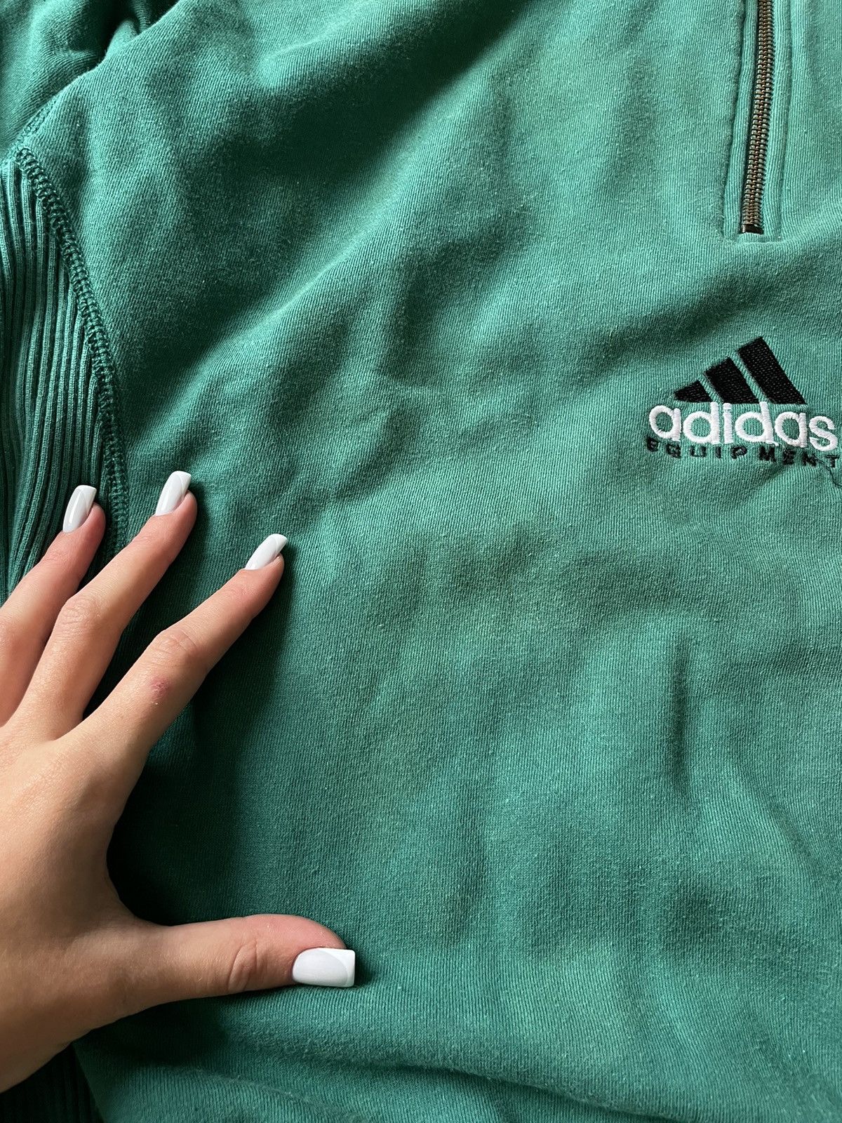 Adidas × Equipment × Vintage 🔥 Adidas Equipment Vintage 90’s Sweatshirt baggy bomber 80s Size US M / EU 48-50 / 2 - 5 Thumbnail