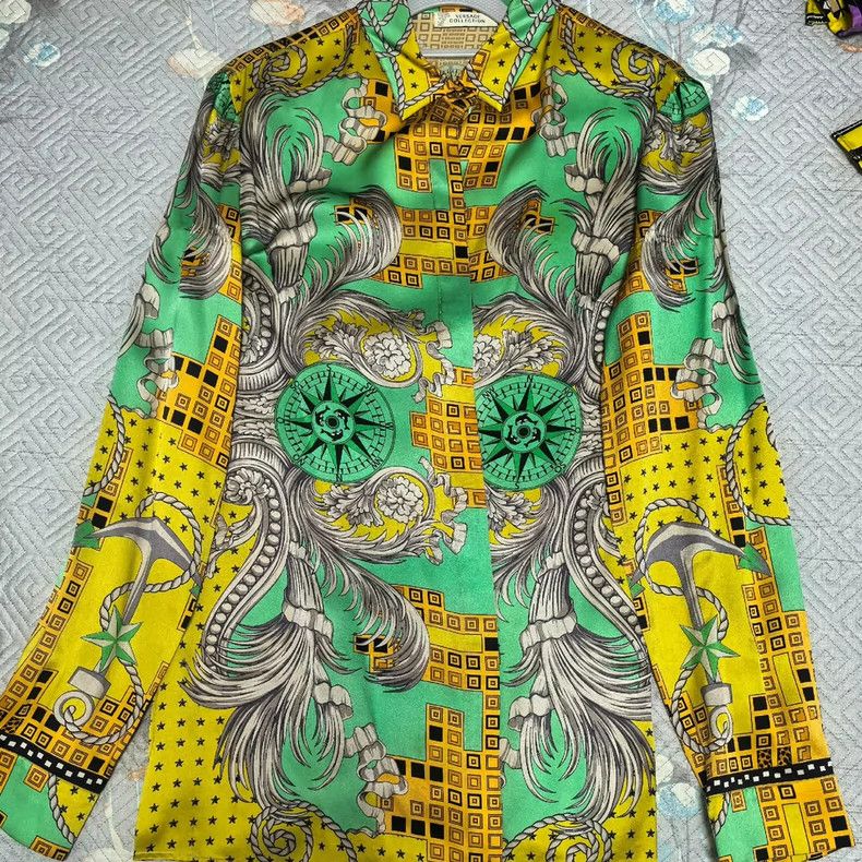 Versace Versace Collectible silk shirts Size US M / EU 48-50 / 2 - 1 Thumbnail