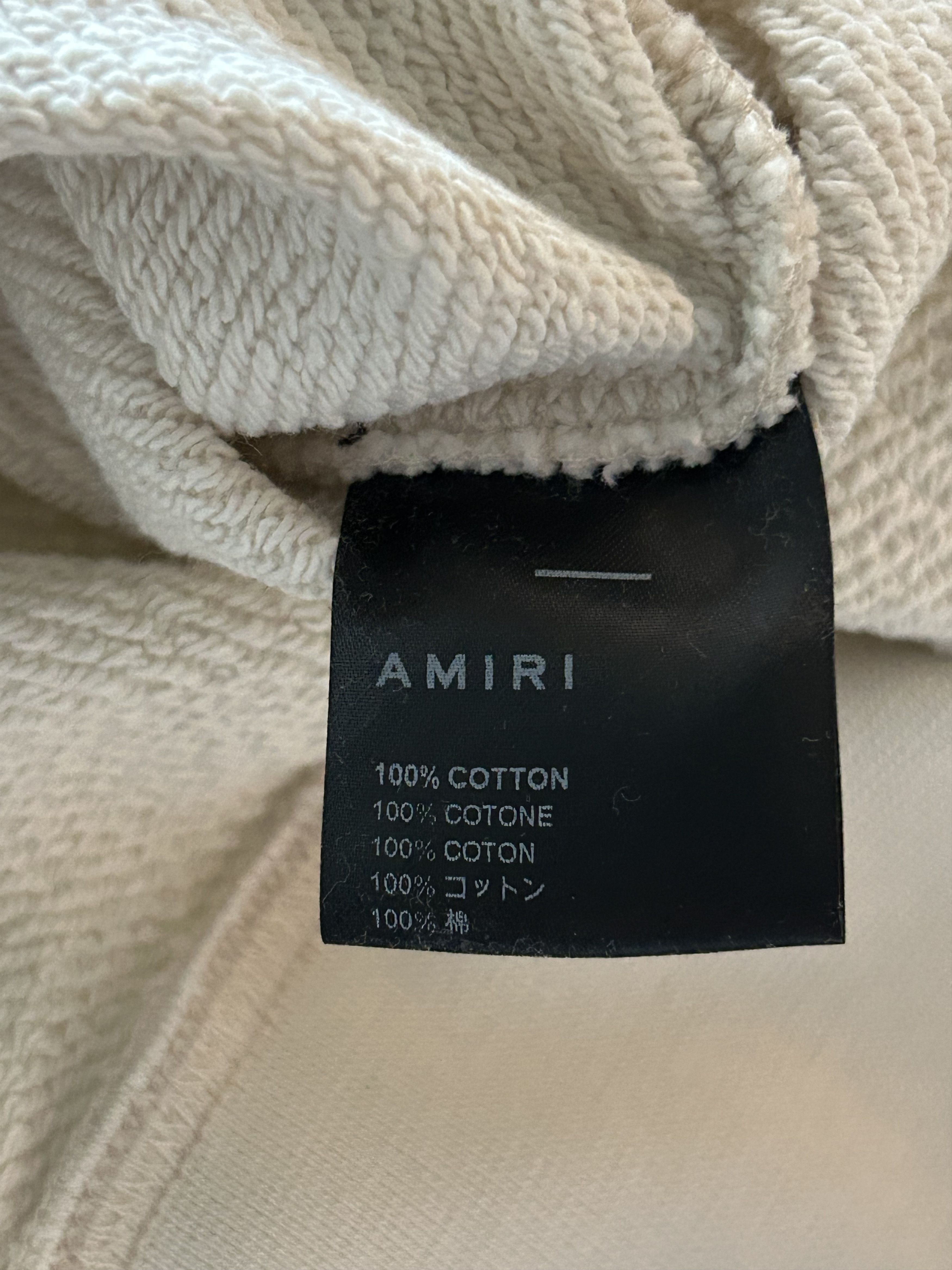 Amiri Amiri Beige MA Core Logo Sweater Size US S / EU 44-46 / 1 - 4 Thumbnail