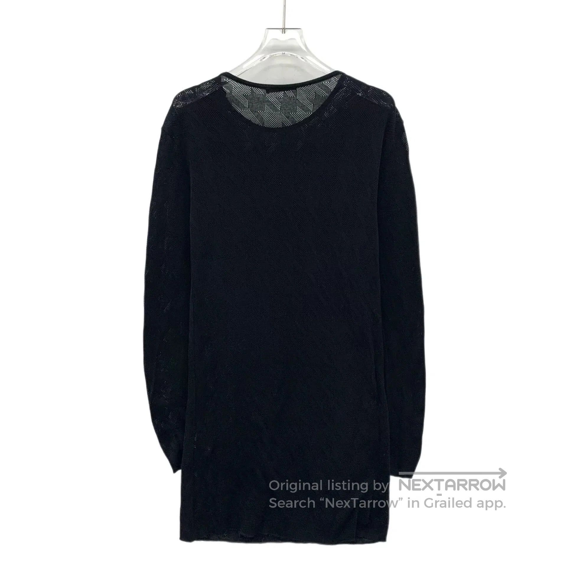 Balmain Balmain Black Button Detail Knit Dress. Size M / US 6-8 / IT 42-44 - 2 Thumbnail