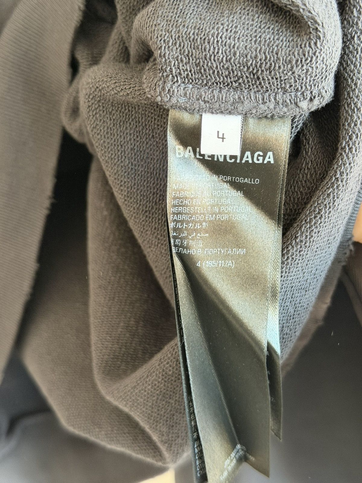 Balenciaga BALENCIAGA DEMNA FW23 BERLIN BE KIND SCRIBBLE HOODIE SIZE 4 Size US XL / EU 56 / 4 - 8 Thumbnail
