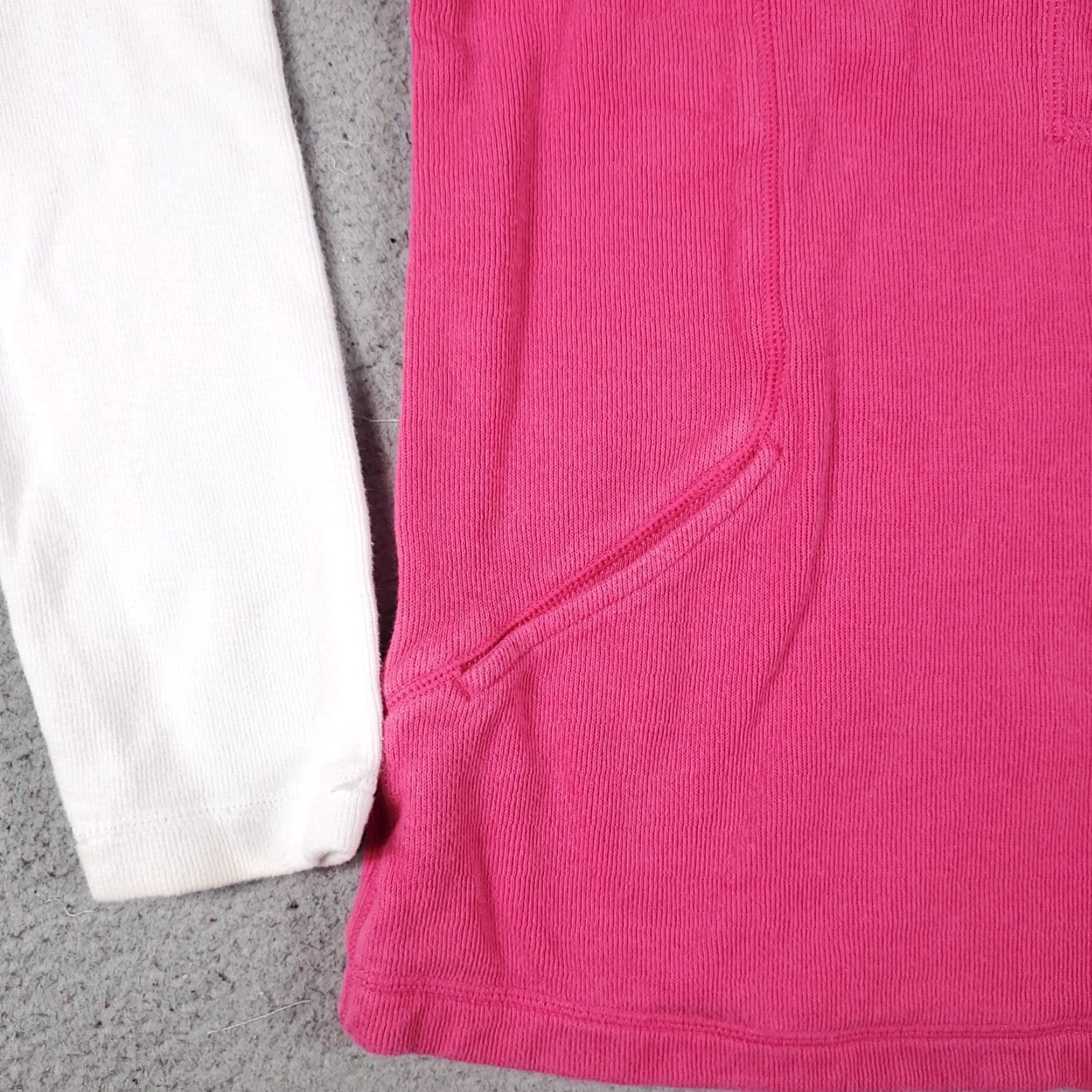 Tommy Bahama Tommy Bahama Sweater Womens XS Pink 1/4 Zip Pullover Cotton Blend Long Sleeve Mock Neck Womens Size XS / US 0-2 / IT 36-38 - 3 Thumbnail