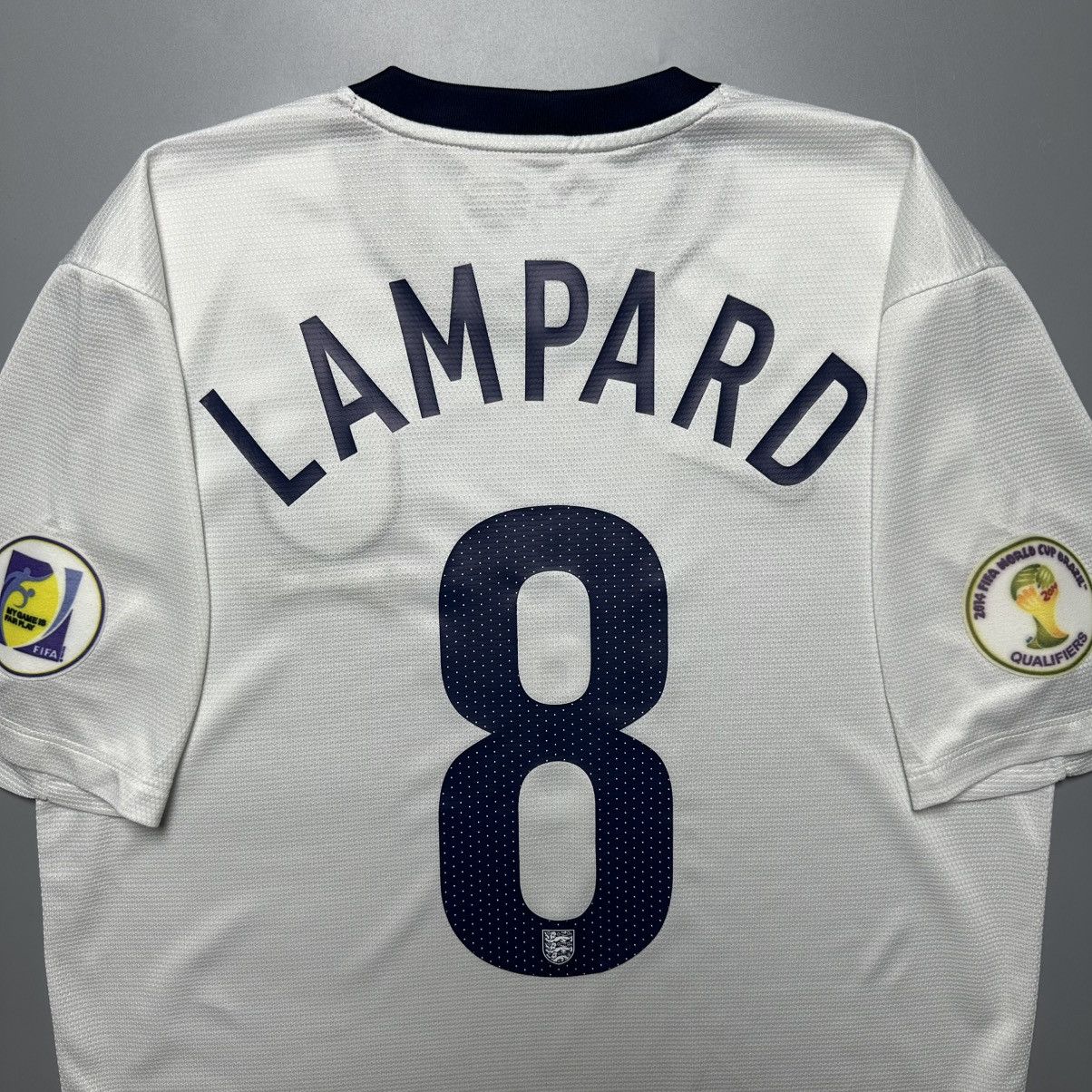 Nike ENGLAND NIKE 2013 WORLD CUP QUALIFIERS JERSEY #8 LAMPARD Size US M / EU 48-50 / 2 - 11 Thumbnail