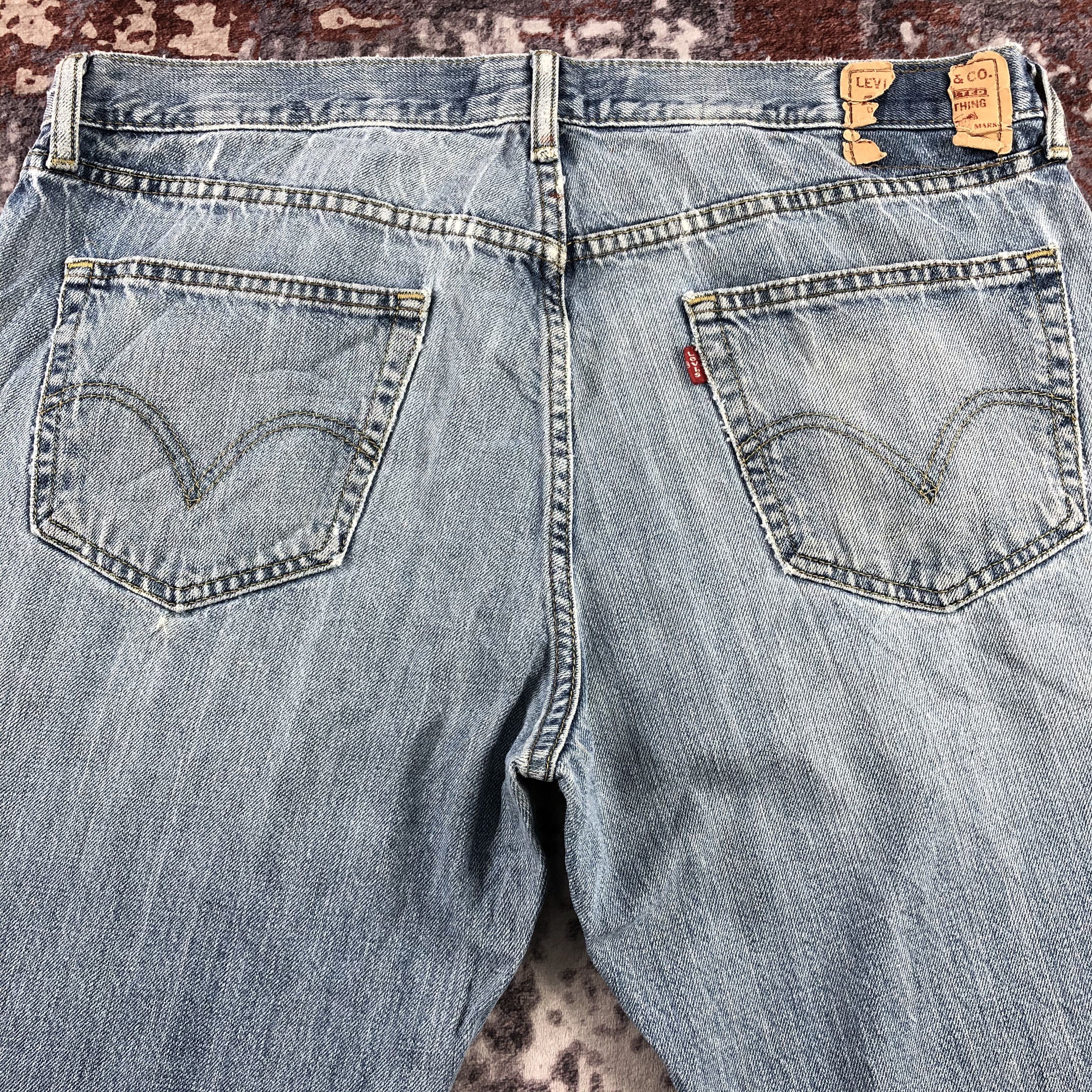 Levi's × Vintage Vintage Blue Wash Levis 559 Jeans-JM2974 Size US 37 - 5 Thumbnail