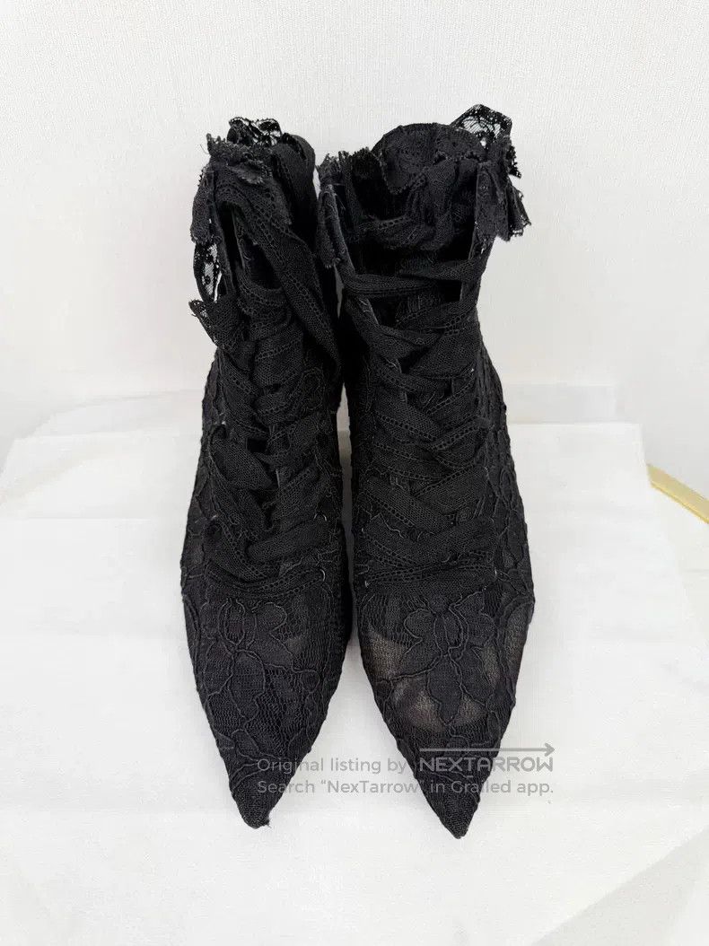 Saint Laurent Paris Saint Laurent Paris Lace-Up Boots Size US 5.5 / IT 35.5 - 1 Thumbnail
