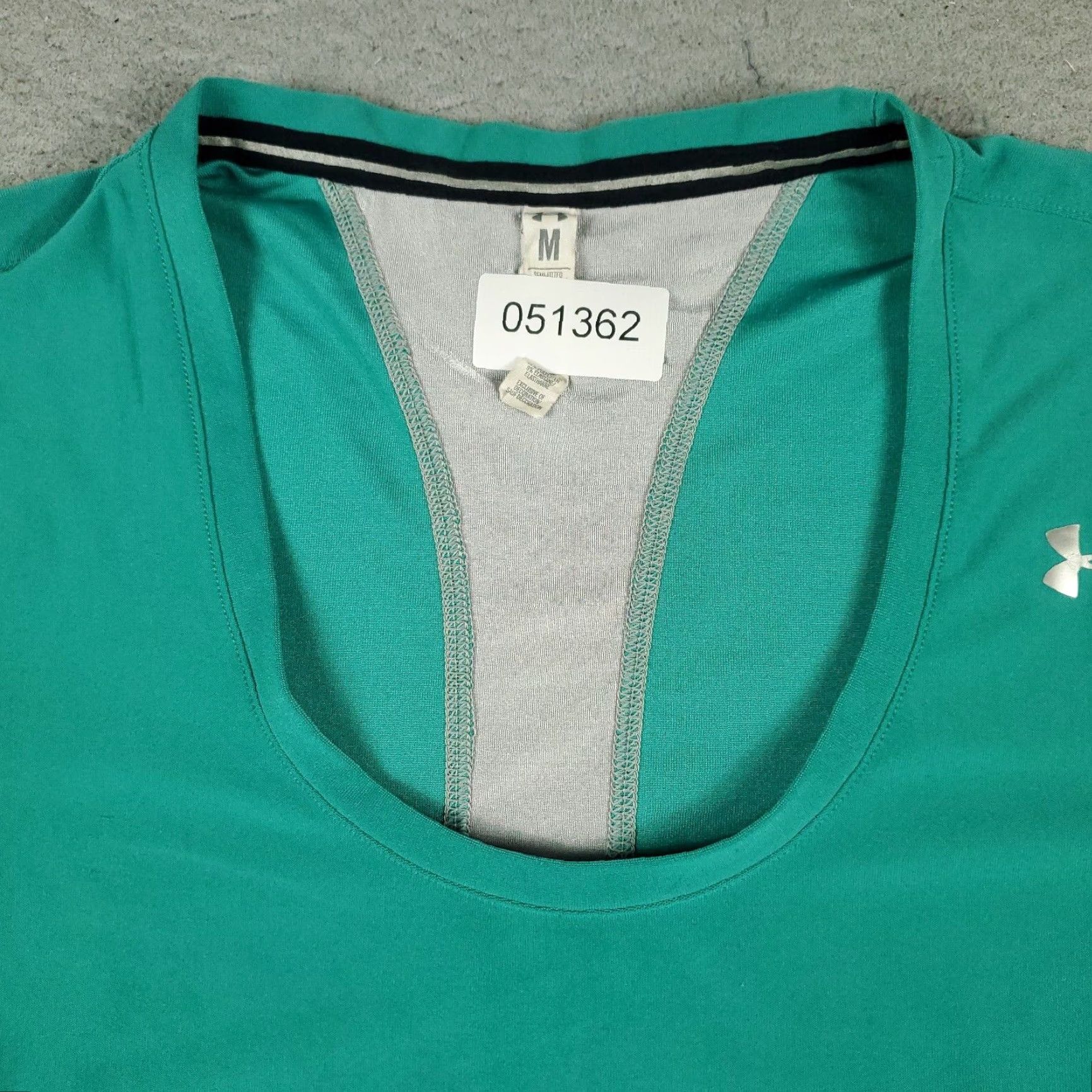 Under Armour Under Armour T Shirt Womens Size Medium Green Casual Short Sleeve * Size M / US 6-8 / IT 42-44 - 2 Thumbnail