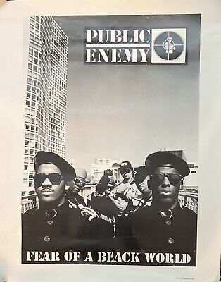 Public Enemy RARE 90s Public Enemy Fear of a Black World T-shirt Size US M / EU 48-50 / 2 - 2 Thumbnail