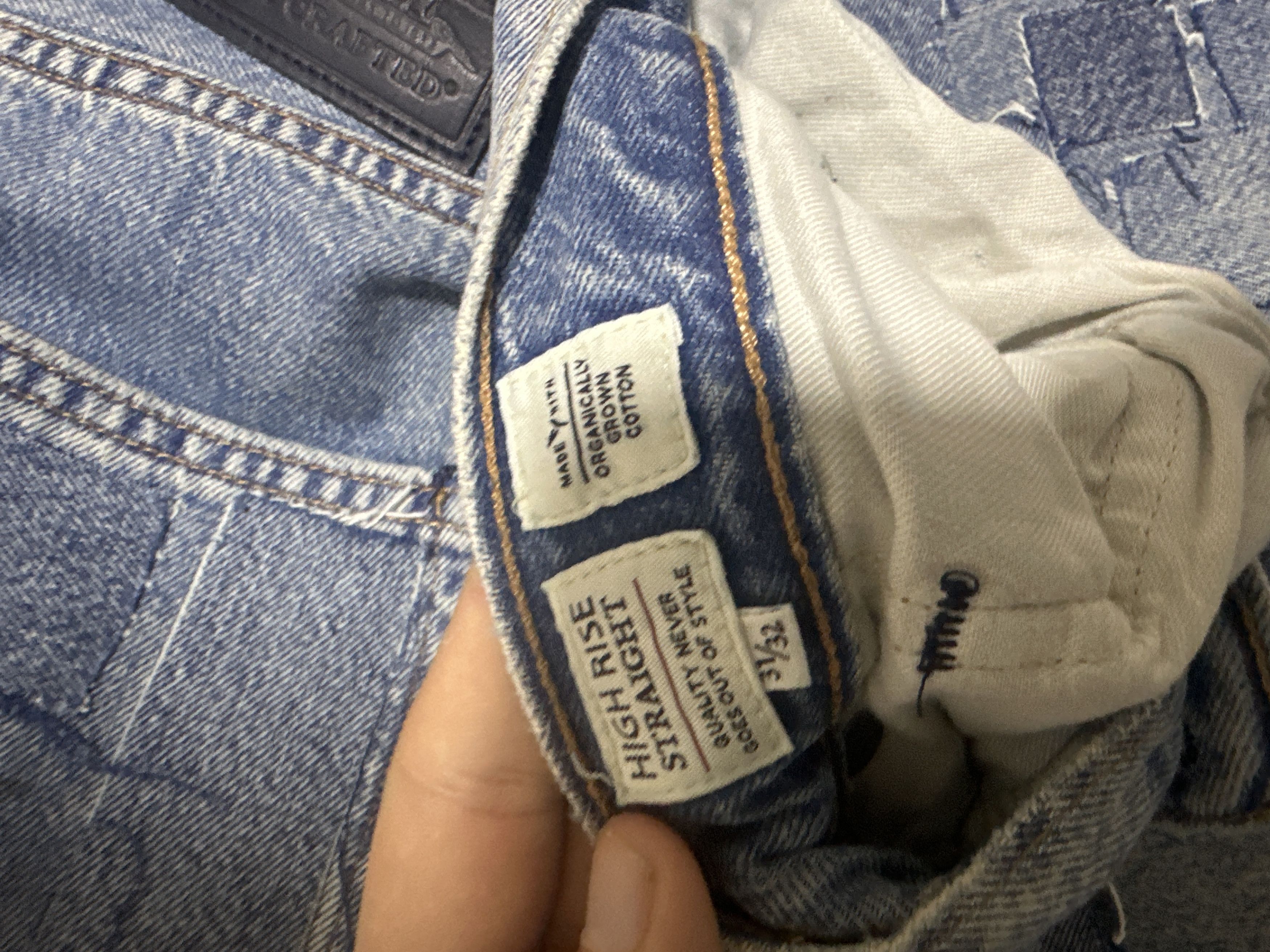 Levi's Made & Crafted Levis Made And Crafted High Rise Straight Jeans 31/32 Size US 31 - 10 Thumbnail