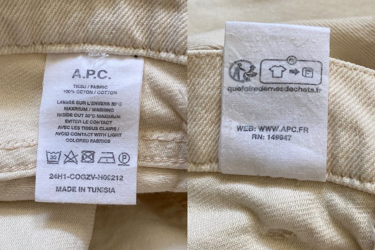 A.P.C. Vintage A.P.C. Jean Achille Cropped Jeans Size US 32 / EU 48 - 3 Thumbnail