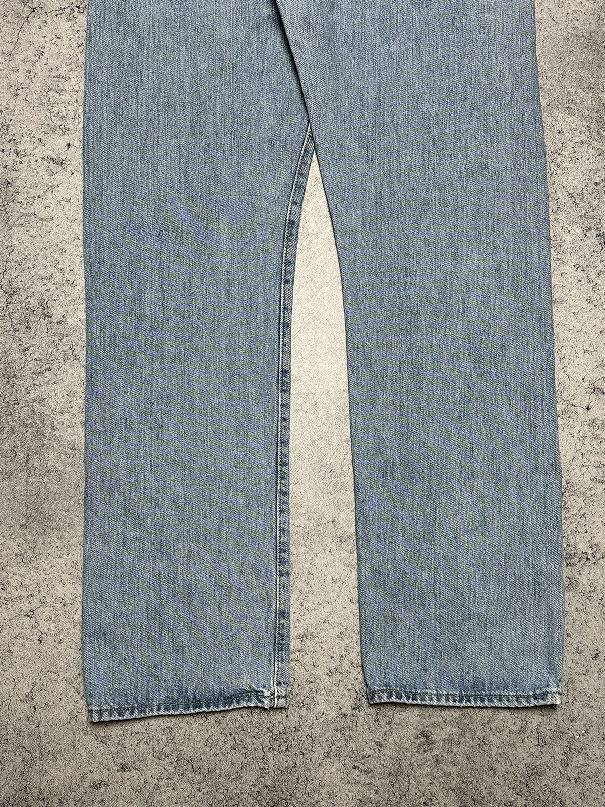 Levi's Vintage Levis 501 Baby Blue Jeans Pants 34x32 Size US 34 / EU 50 - 5 Thumbnail