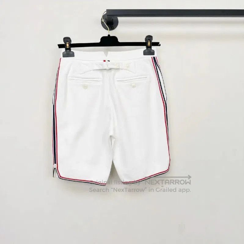 Thom Browne Thom Browne White Cotton Women's Shorts . Size 23" - 2 Thumbnail