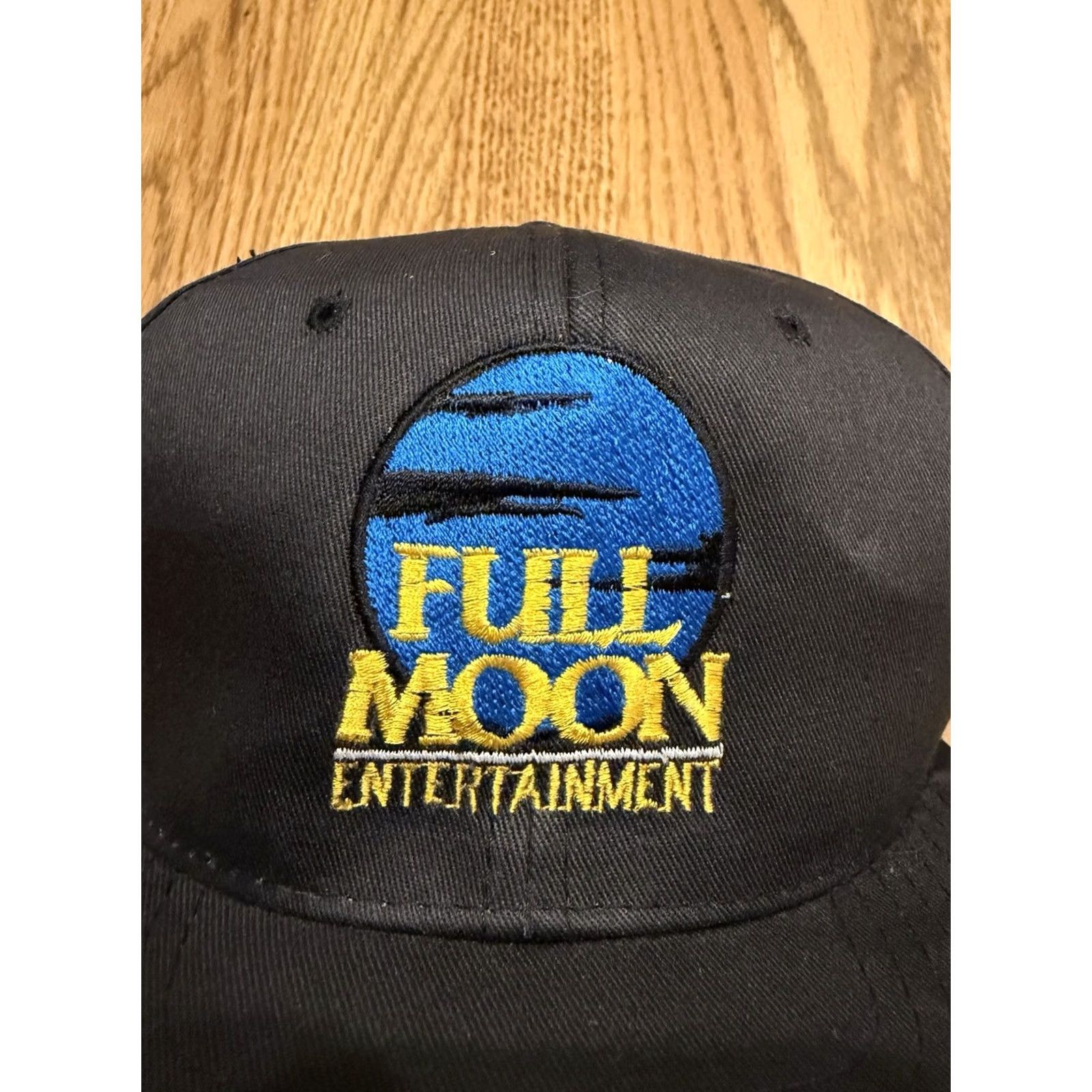Vintage VINTAGE Full Moon Snapback Hat Cap 90s Motion Pictures Black One Size Unisex Adults Adjustable Lightweight Cotton Cap Hat Size ONE SIZE - 3 Thumbnail