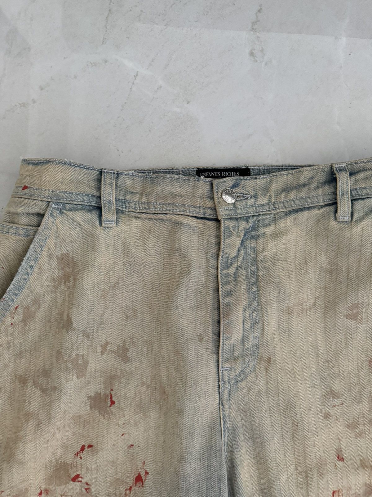 Enfants Riches Deprimes Enfants Riches Deprimes SS23 Bloodstained Pants Sz.36 Size US 36 / EU 52 - 2 Thumbnail