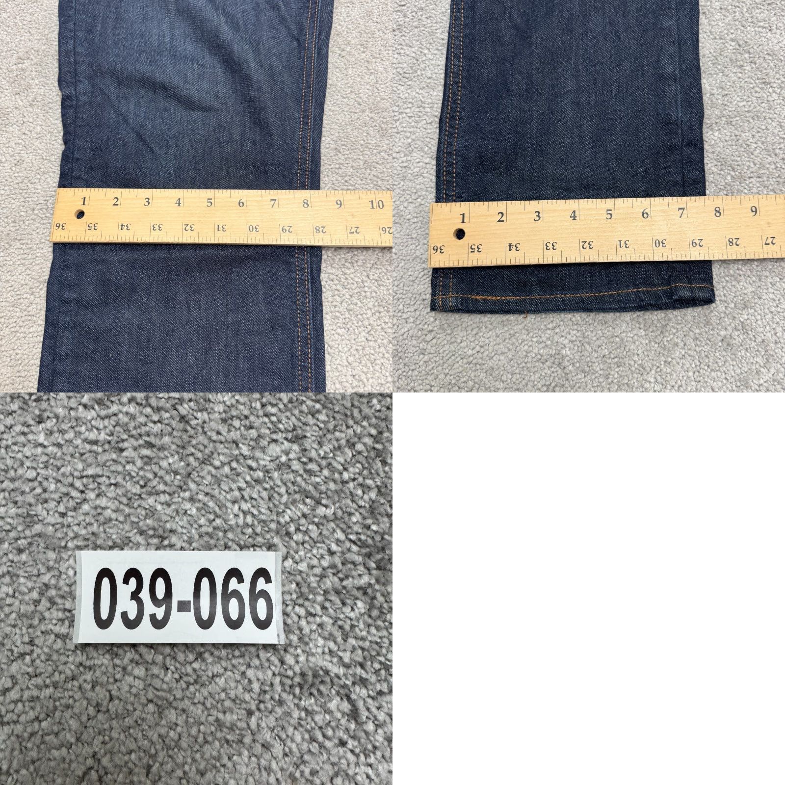 Levi's Levi's 511 Slim Stretch Denim Jeans Men 36x30 Blue Dark Wash Straight Leg Cotton Size US 36 / EU 52 - 10 Thumbnail