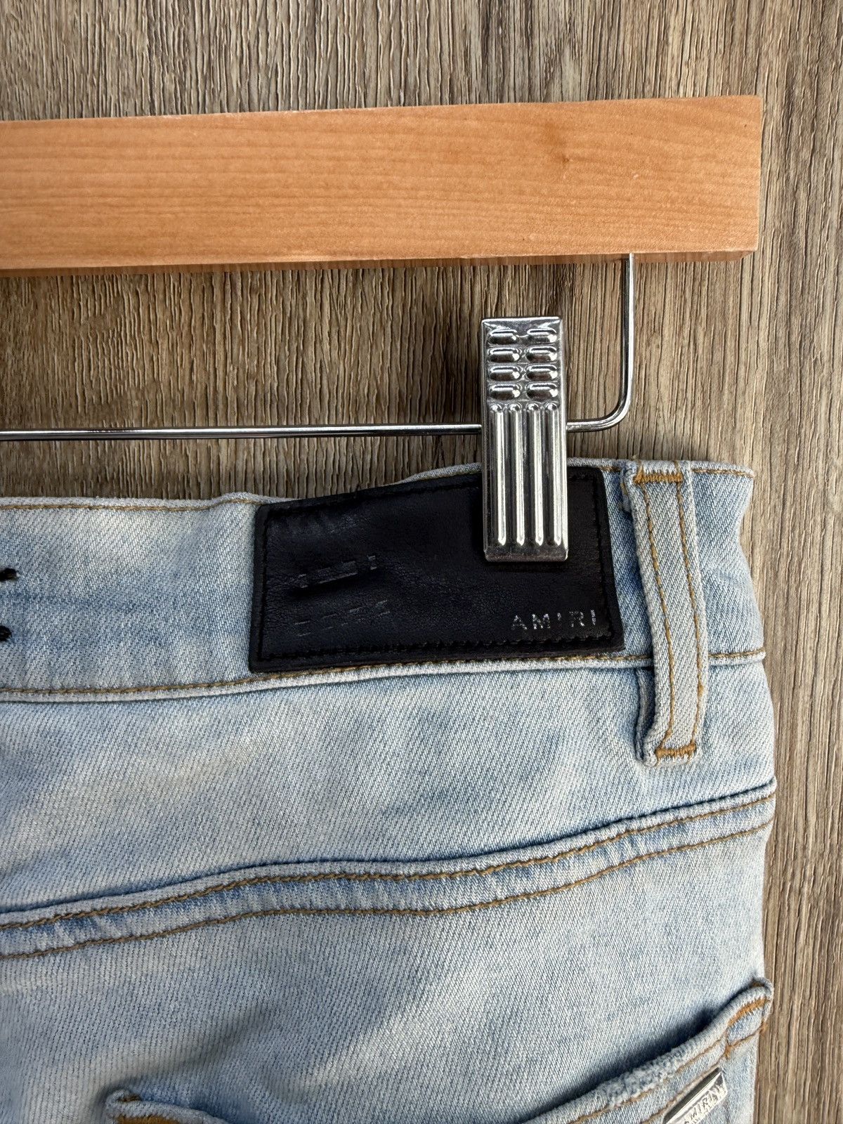 Amiri Amiri Thrasher Denim Jeans Size US 31 - 8 Thumbnail