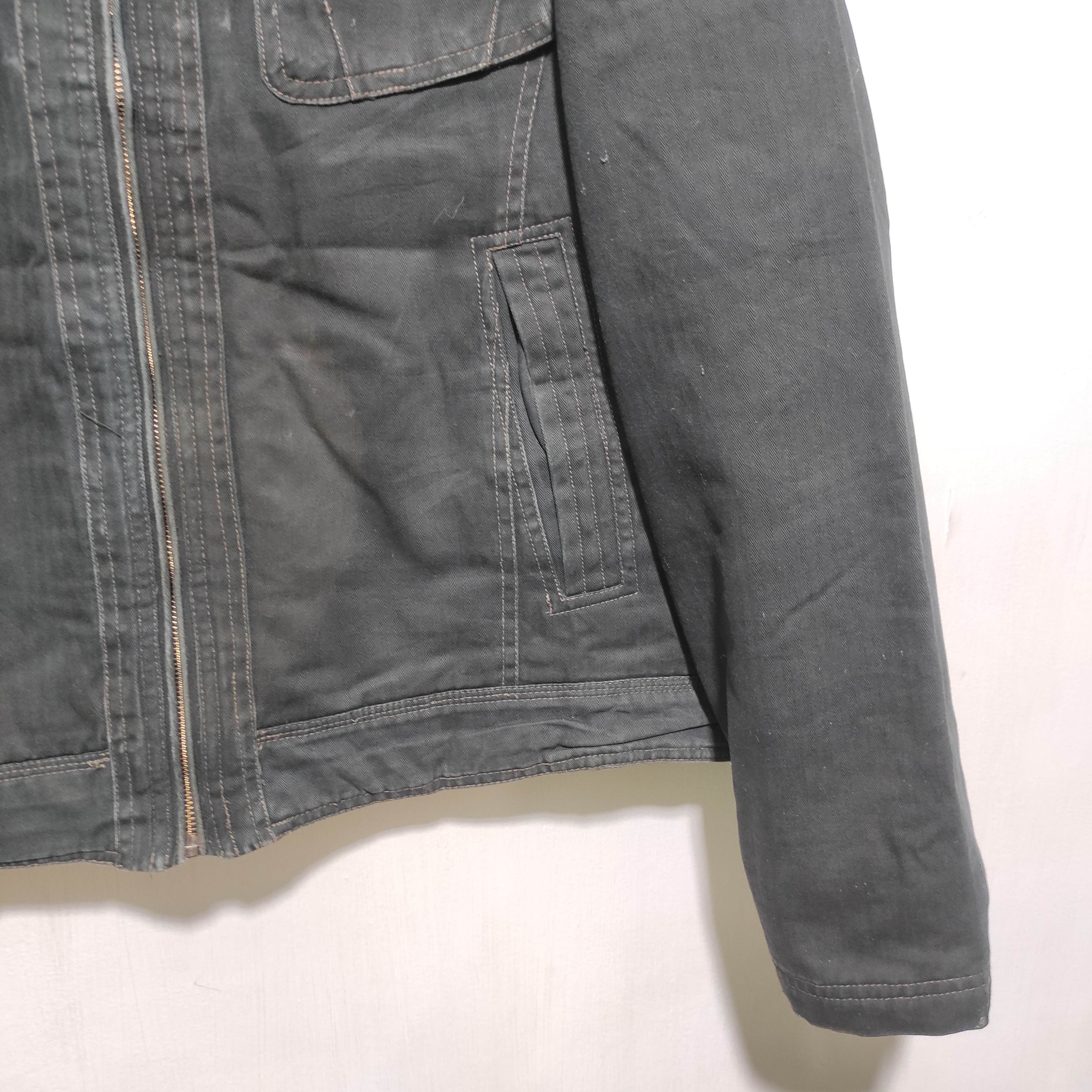 Vintage Vtg Distressed Tora by Toraichi Tactical Denim Jacket Racer Size US L / EU 52-54 / 3 - 5 Thumbnail