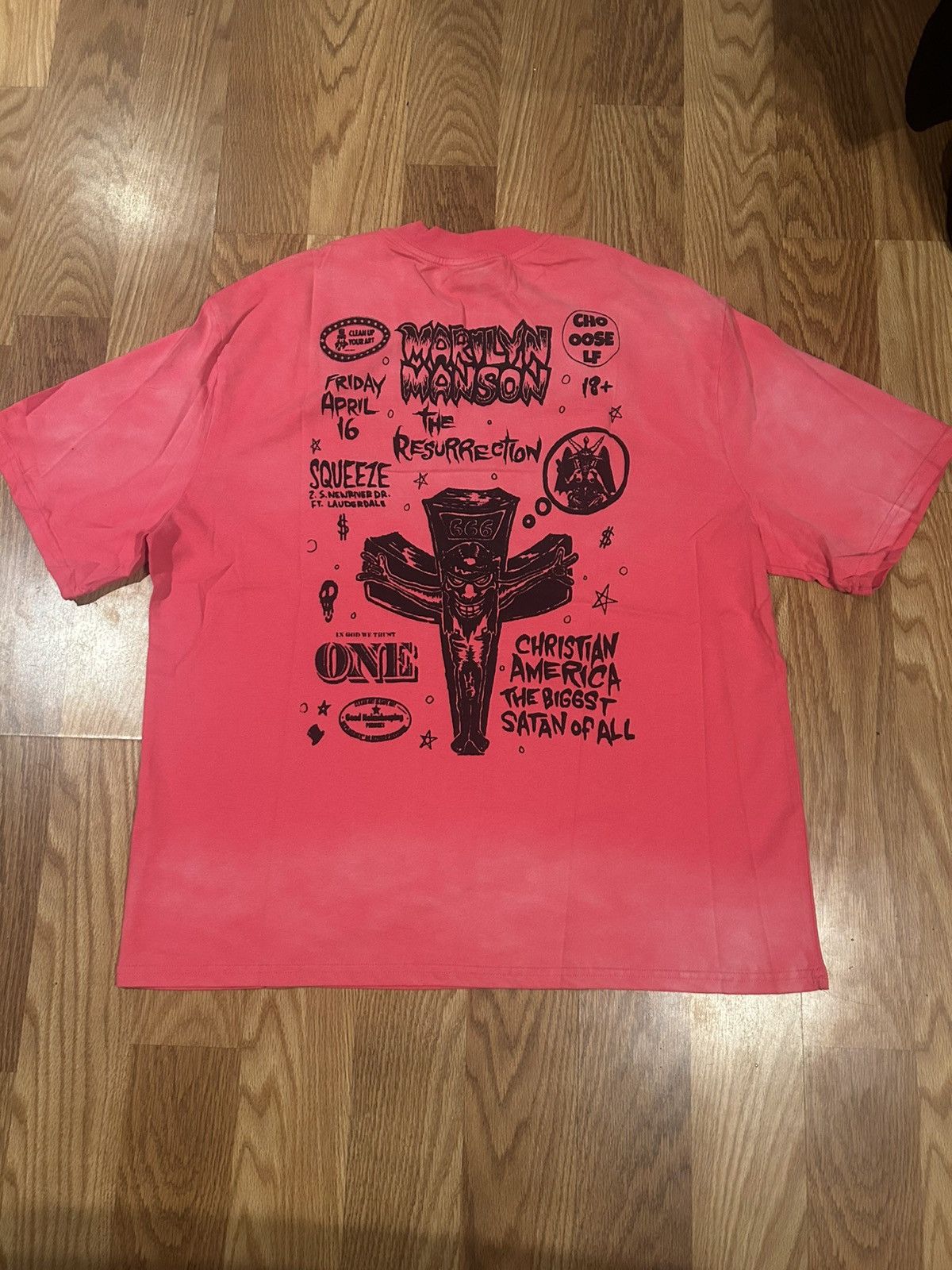 Marilyn Manson MARILYN MANSON Band Tour Tee | XL Size US XL / EU 56 / 4 - 3 Thumbnail