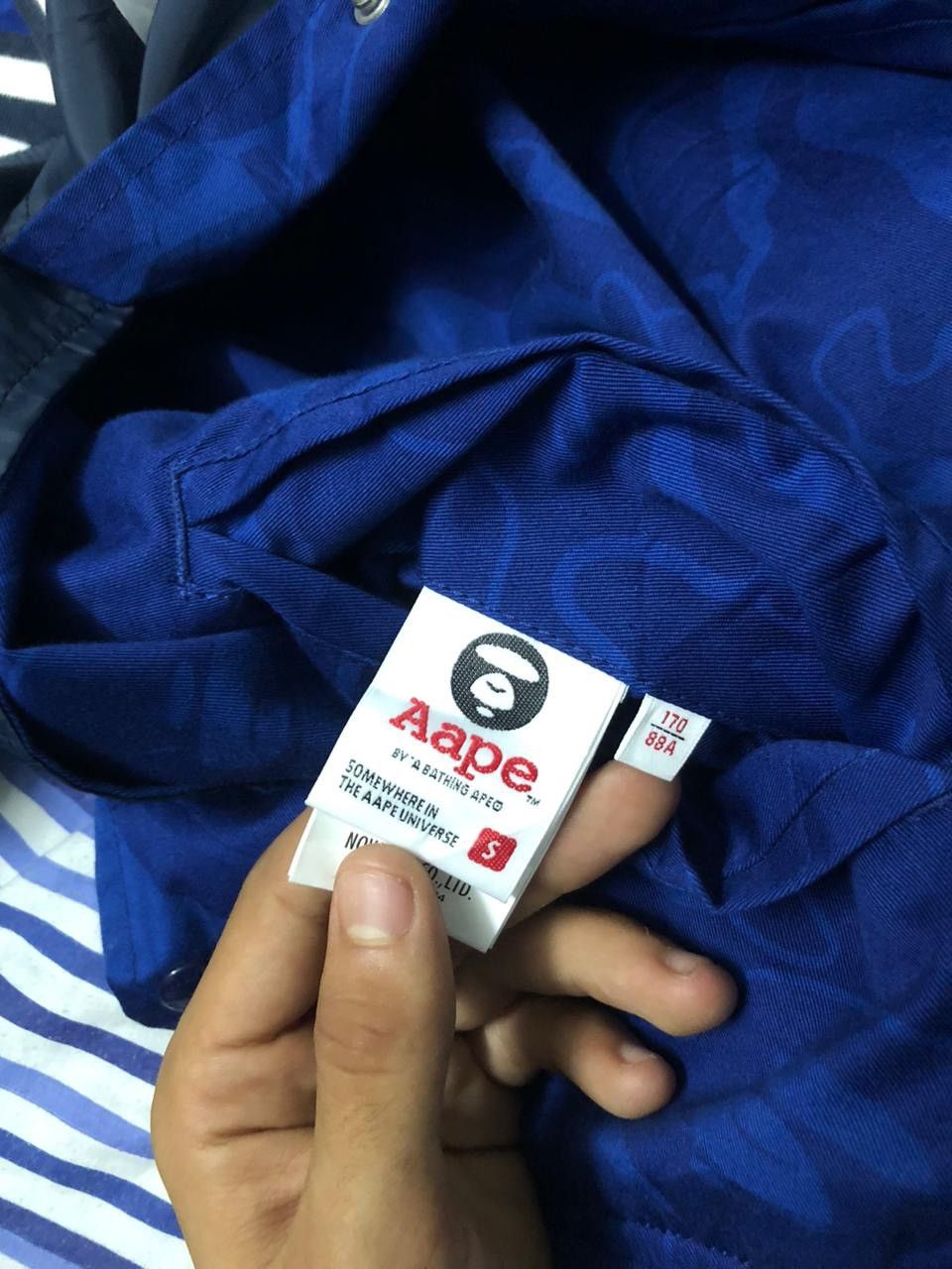 Aape × Bape Aape Reversible Jacket Size US S / EU 44-46 / 1 - 12 Thumbnail