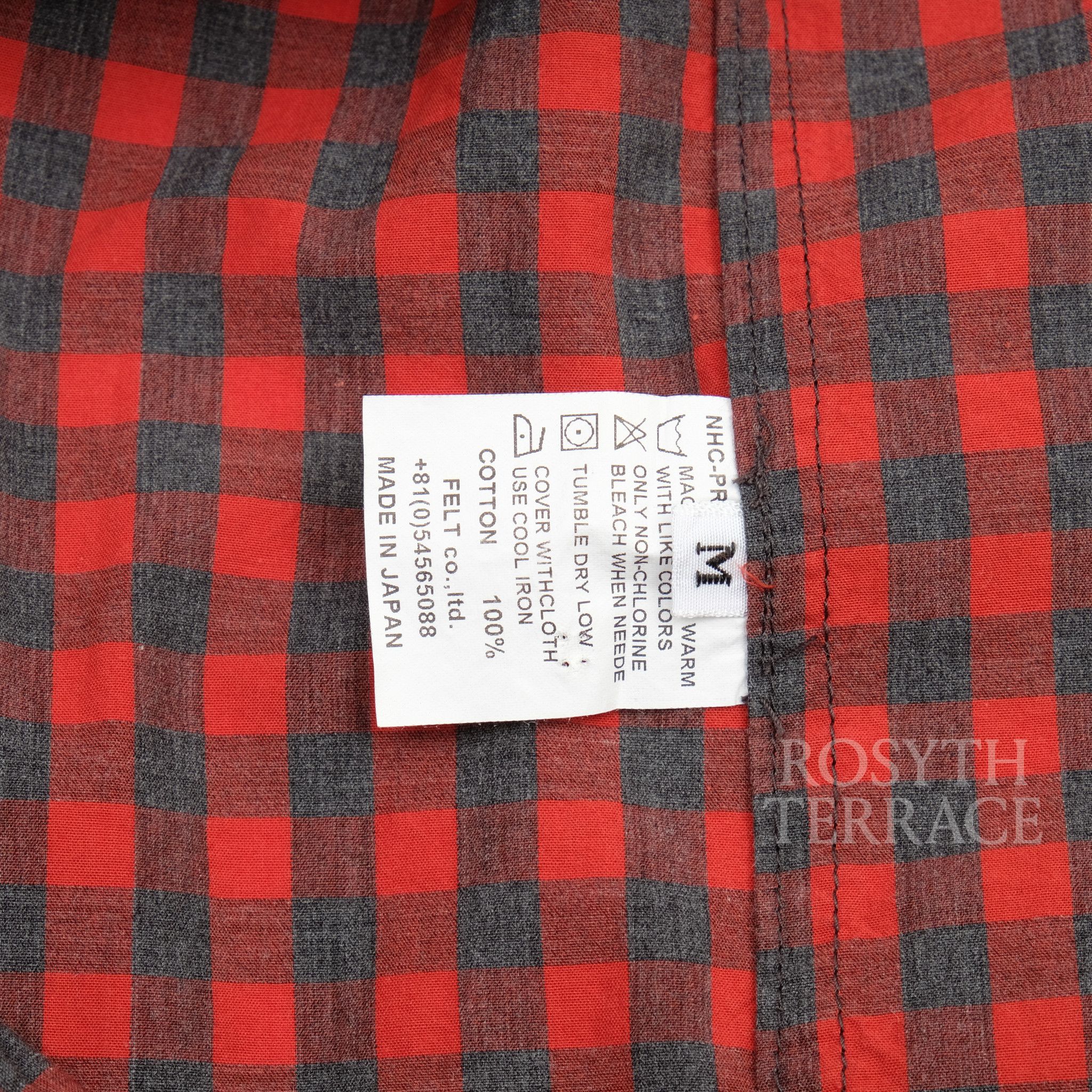 Japanese Brand 【NATURAL HIKING CLUB / NHC SURVEY SHIRT III (RED) / M】 Size US M / EU 48-50 / 2 - 5 Thumbnail