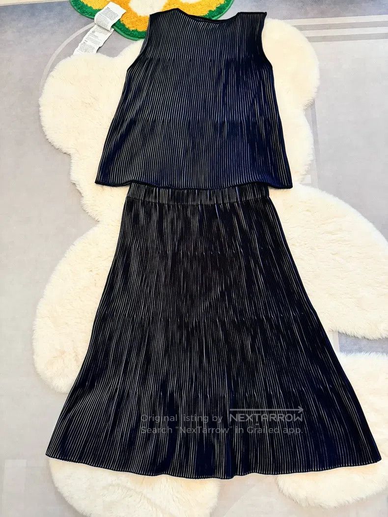 Issey Miyake Issey Miyake size:one size Black Tank Top Size XXS / US 00 / IT 34 - 3 Thumbnail