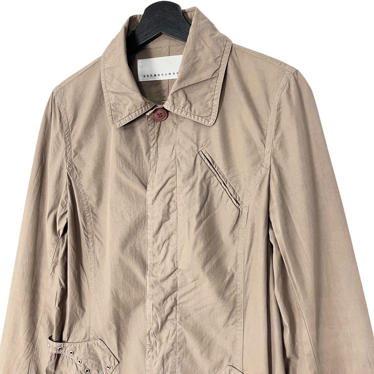Issey Miyake × Japanese Brand × Sunao Kuwahara Sunao Kuwahara Issey Miyake Women Light Parka Jacket Size M / US 6-8 / IT 42-44 - 4 Thumbnail