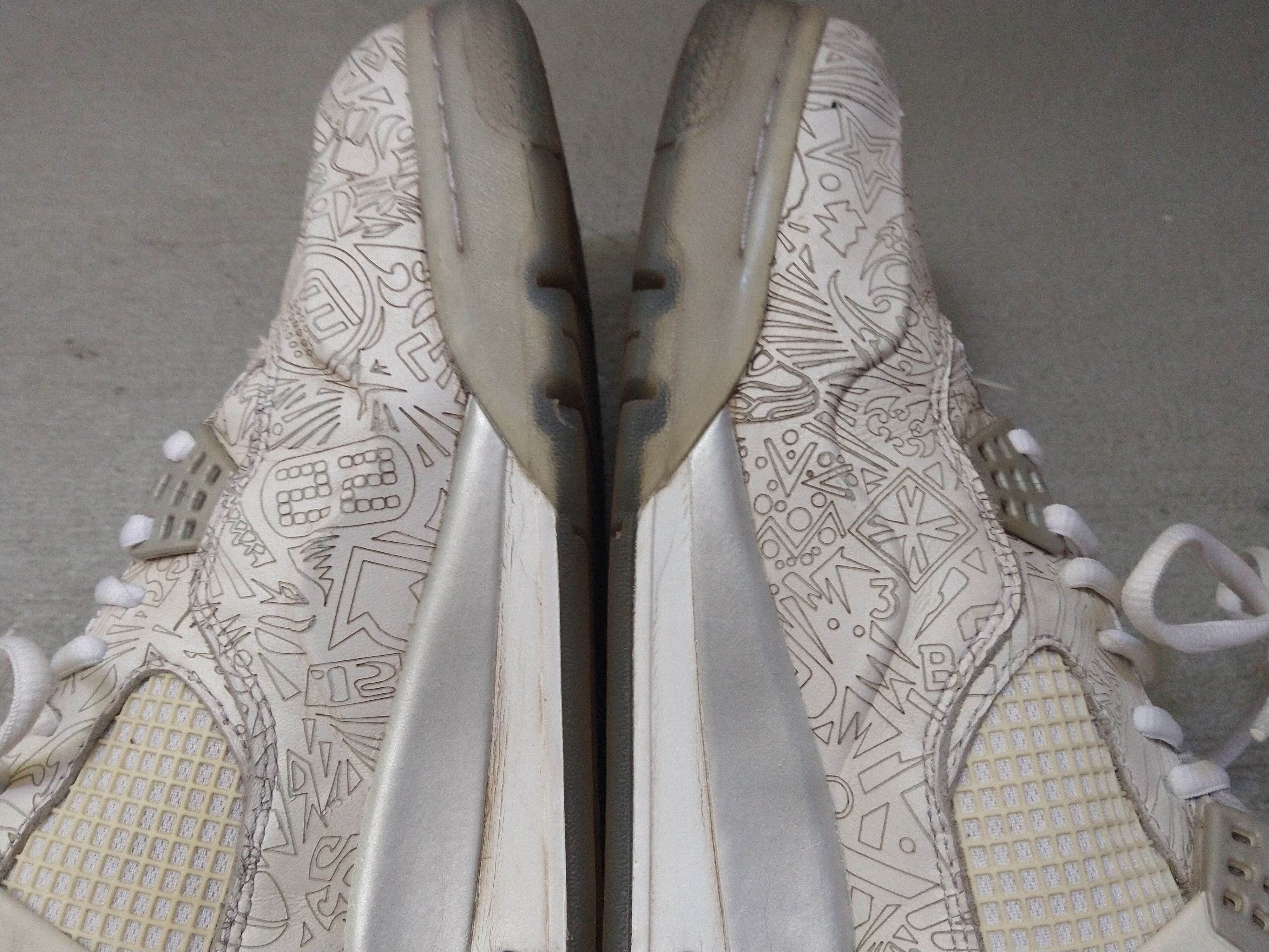 Jordan Brand × Nike Nike Air Jordan 4 Retro 30th Anniversary Laser 12 705333-105 Size US 12 / EU 45 - 15 Thumbnail