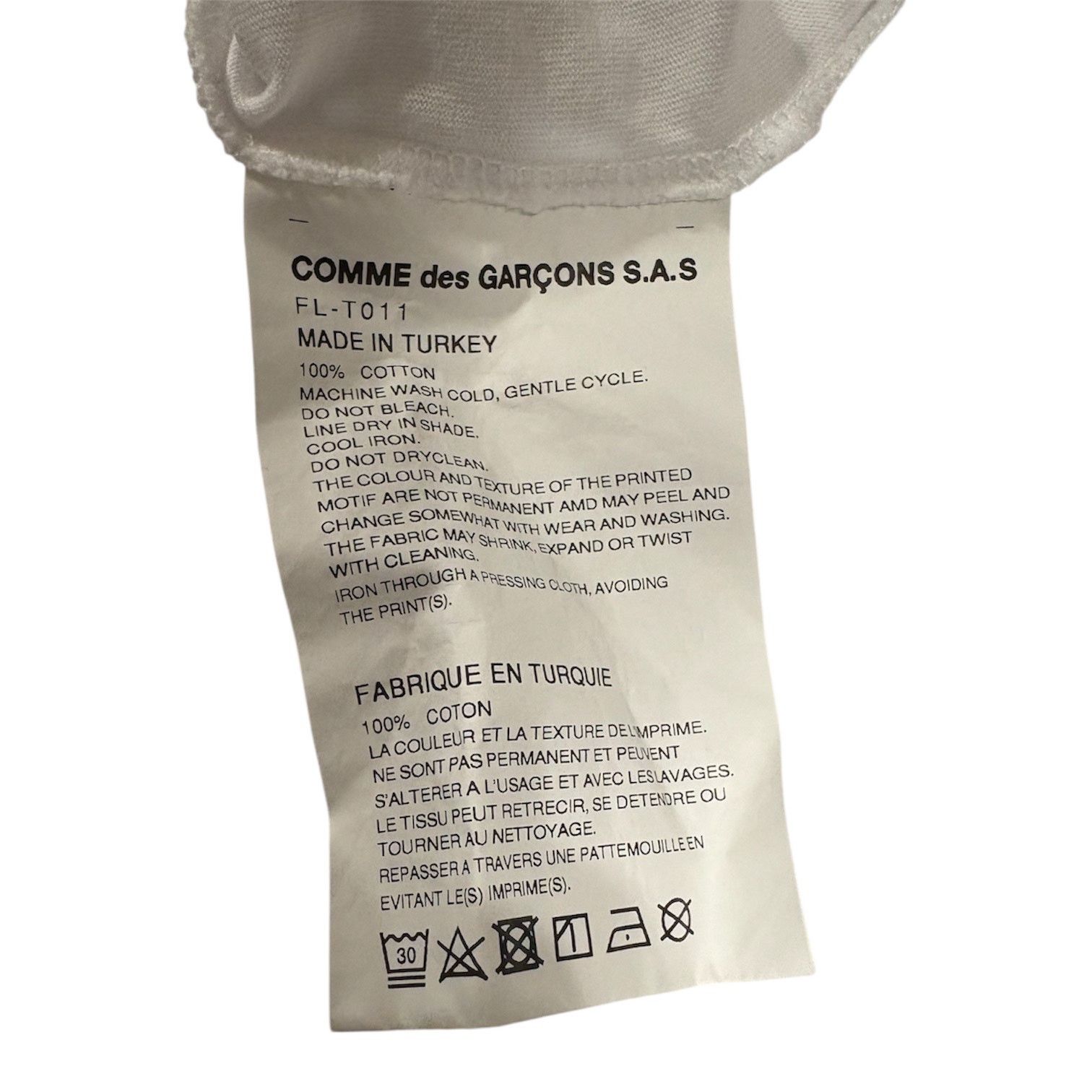 Comme des Garcons SHIRT × Lacoste Logos Tee Size US L / EU 52-54 / 3 - 3 Thumbnail