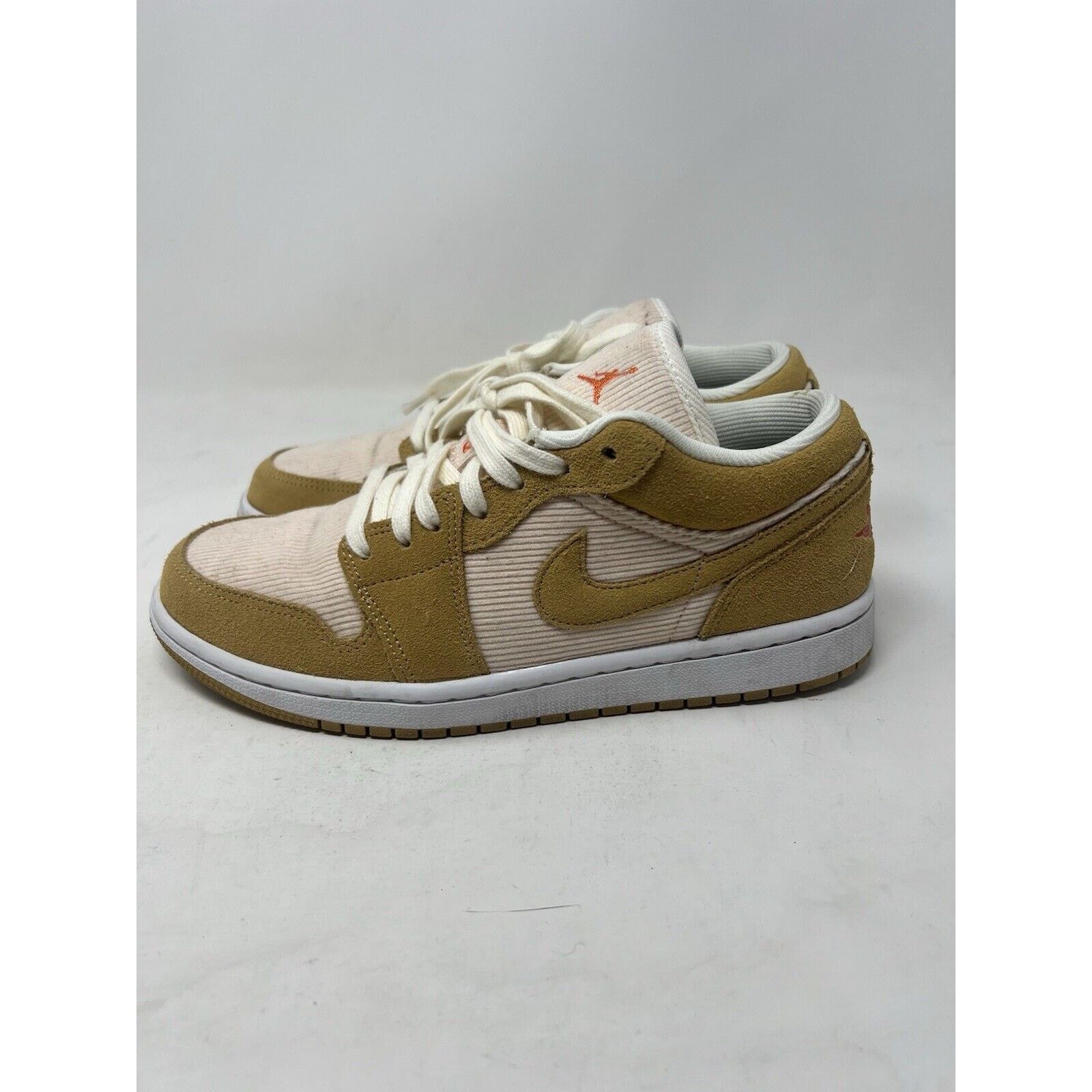 Jordan Brand Air Jordan 1 SE Low Twine Orange Quartz Corduroy size 9.5 W Size US 9.5 / IT 39.5 - 4 Thumbnail