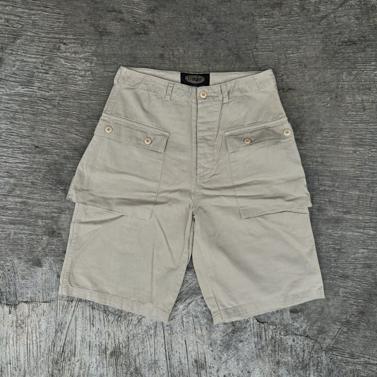 Vintage Vintage FREAKS NYC cargo monkey shortpant Size US 30 / EU 46 - 2 Thumbnail