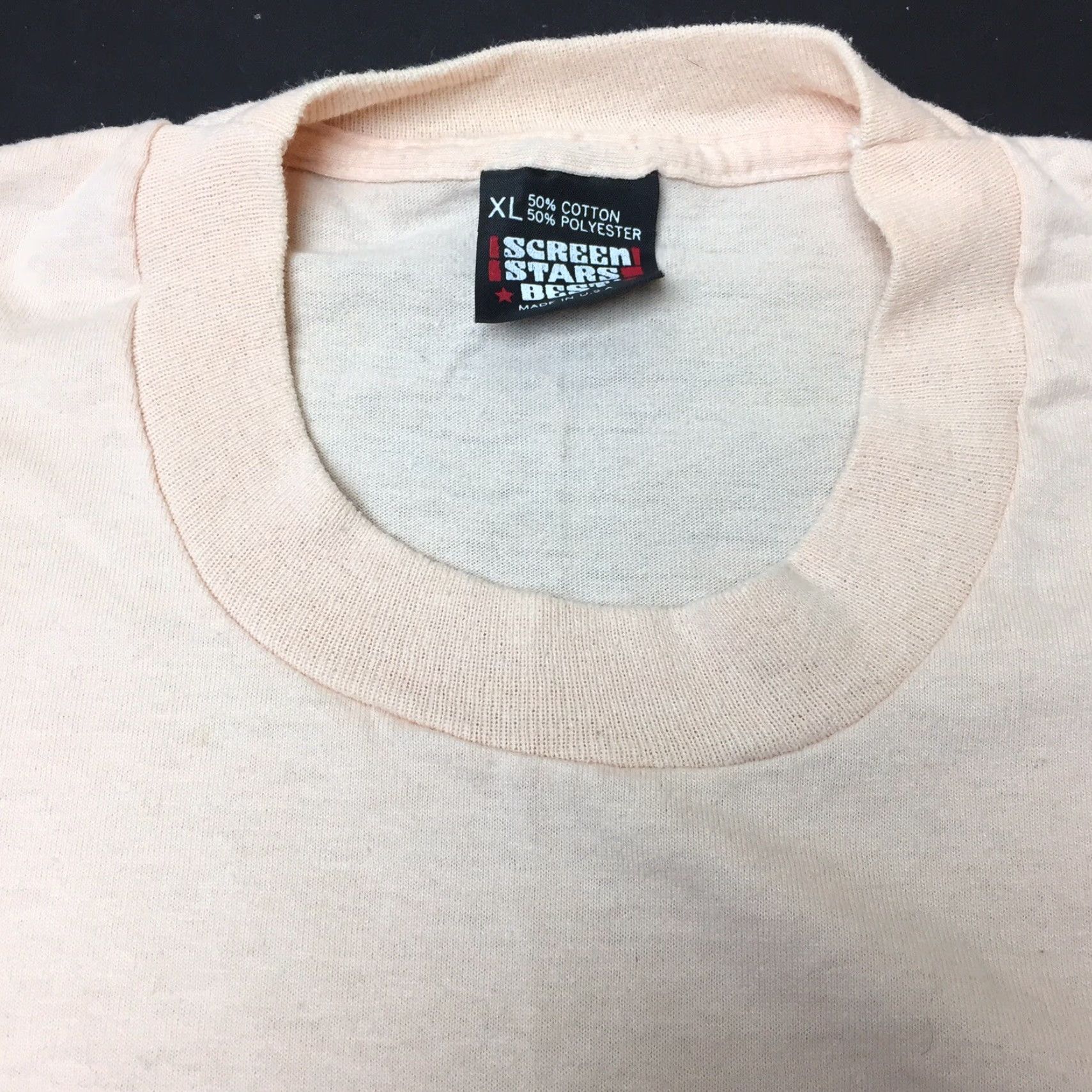 Vintage VINTAGE Screen Stars Shirt Adult XL Pink Bop-A-Dips "Breaking The Fun Meter" Mens Size US XL / EU 56 / 4 - 2 Thumbnail