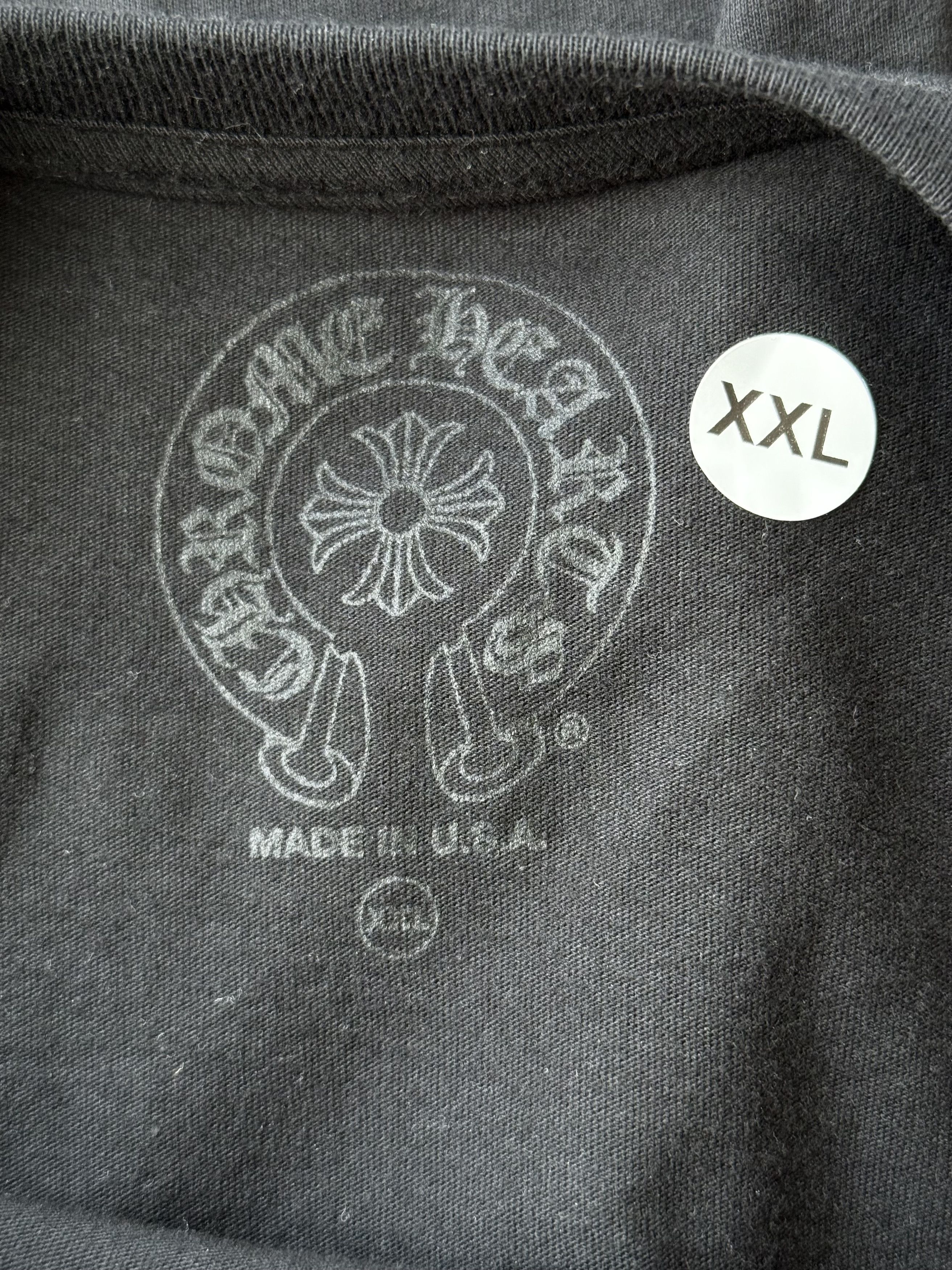 Chrome Hearts Black Miami Exclusive Cross Logo Longsleeve T-Shirt Size US XXL / EU 58 / 5 - 3 Thumbnail